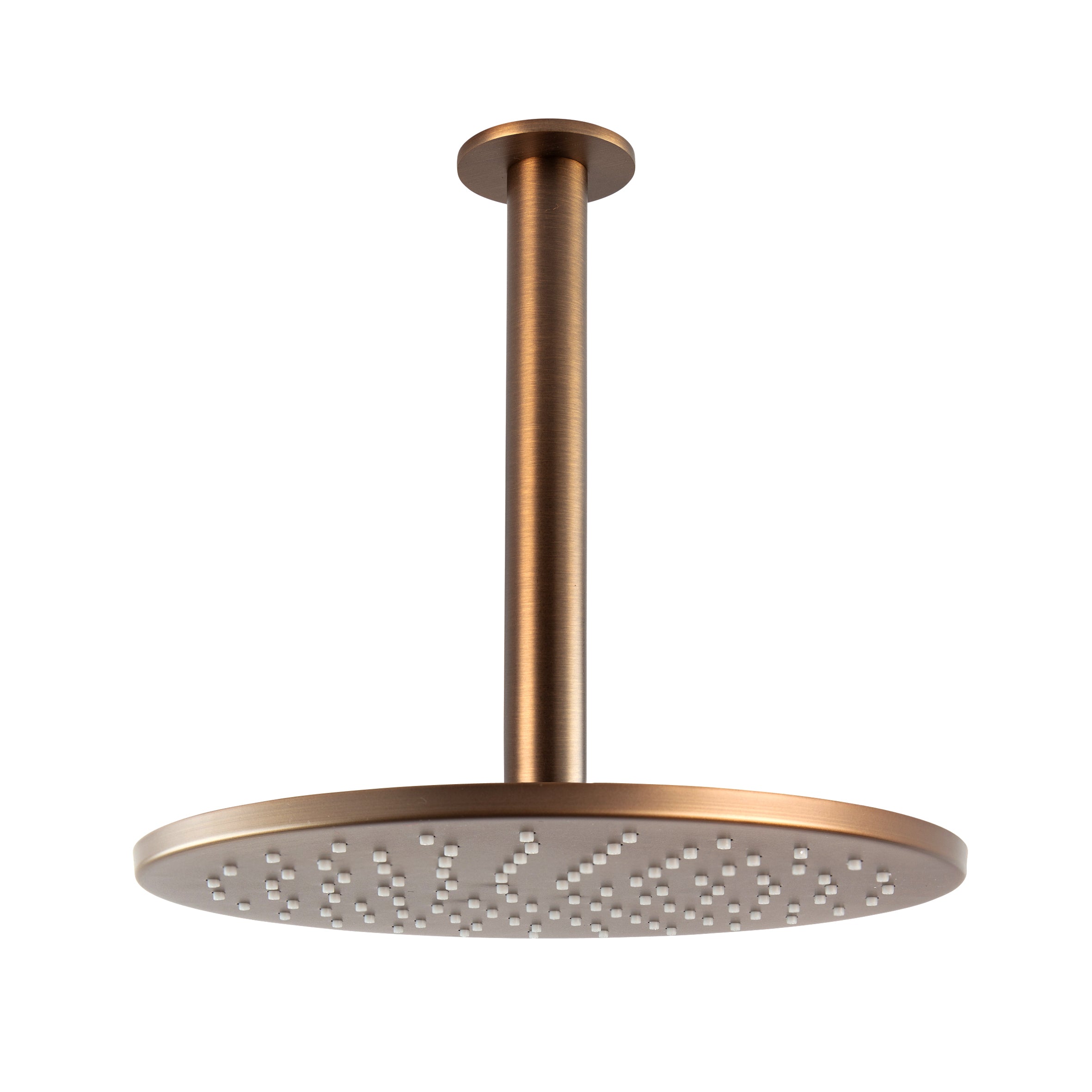 Ceiling Shower Head & Arm - Antique Brass