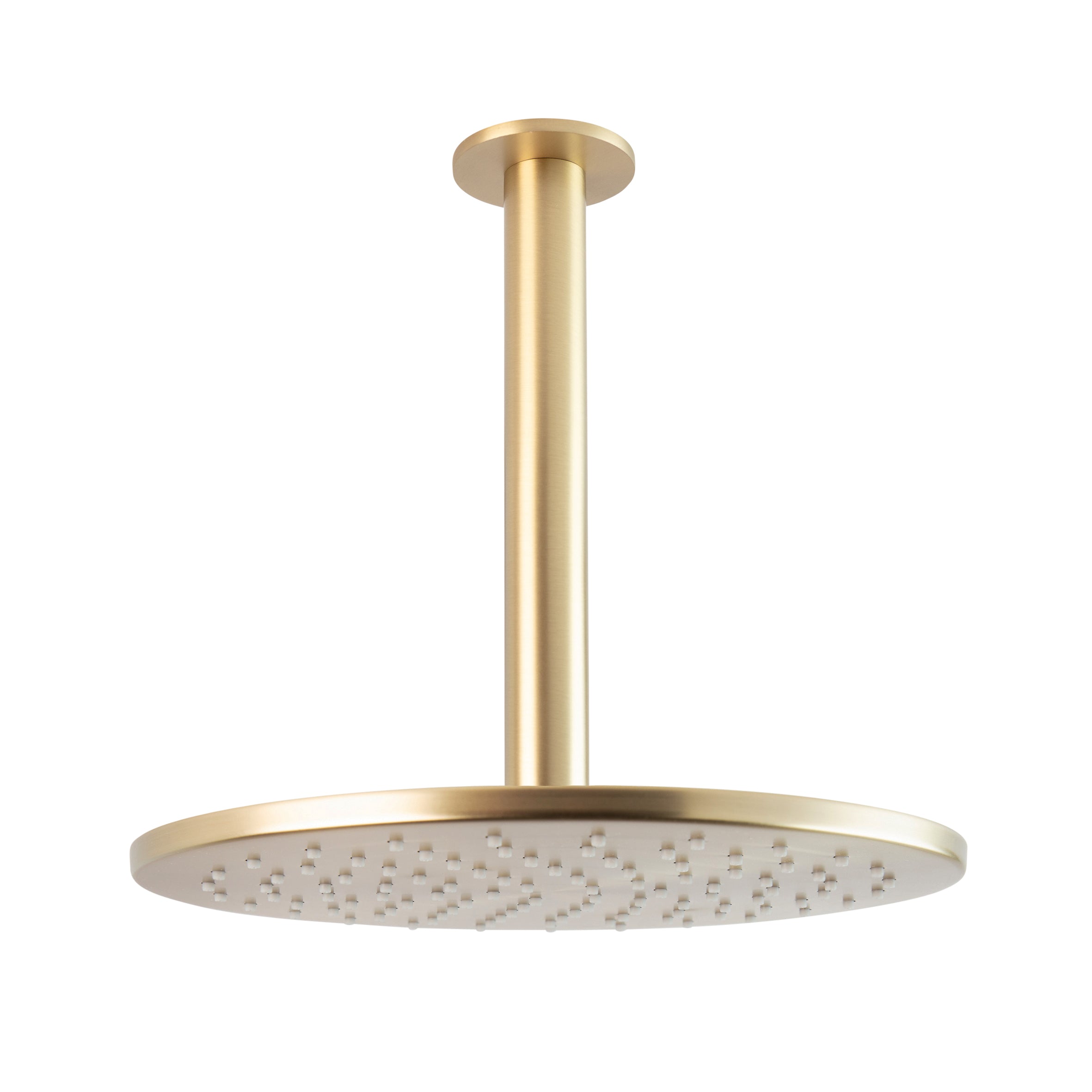 Ceiling Shower Head & Arm - Gold Brushed