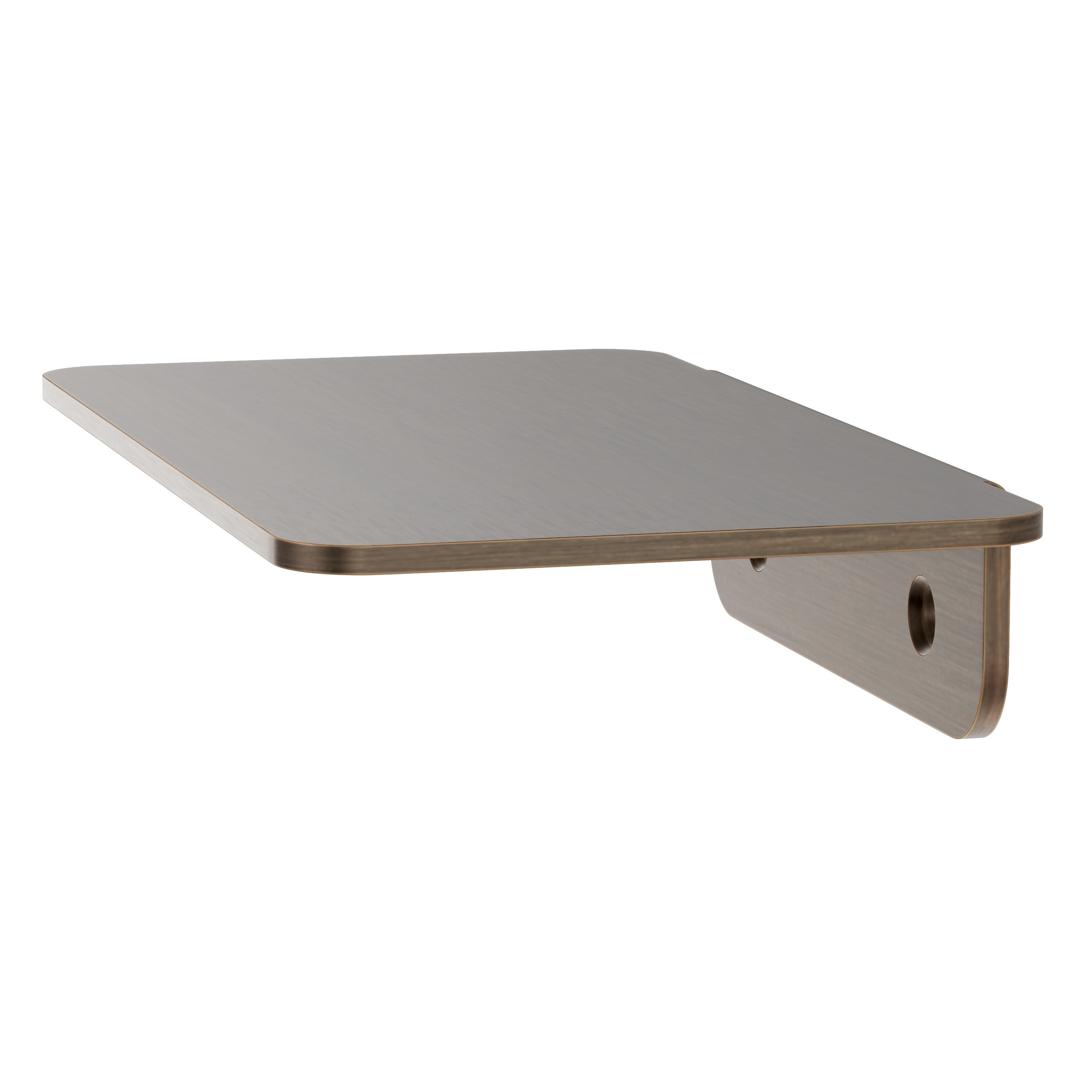 Compact Shower Shelf - Antique Brass
