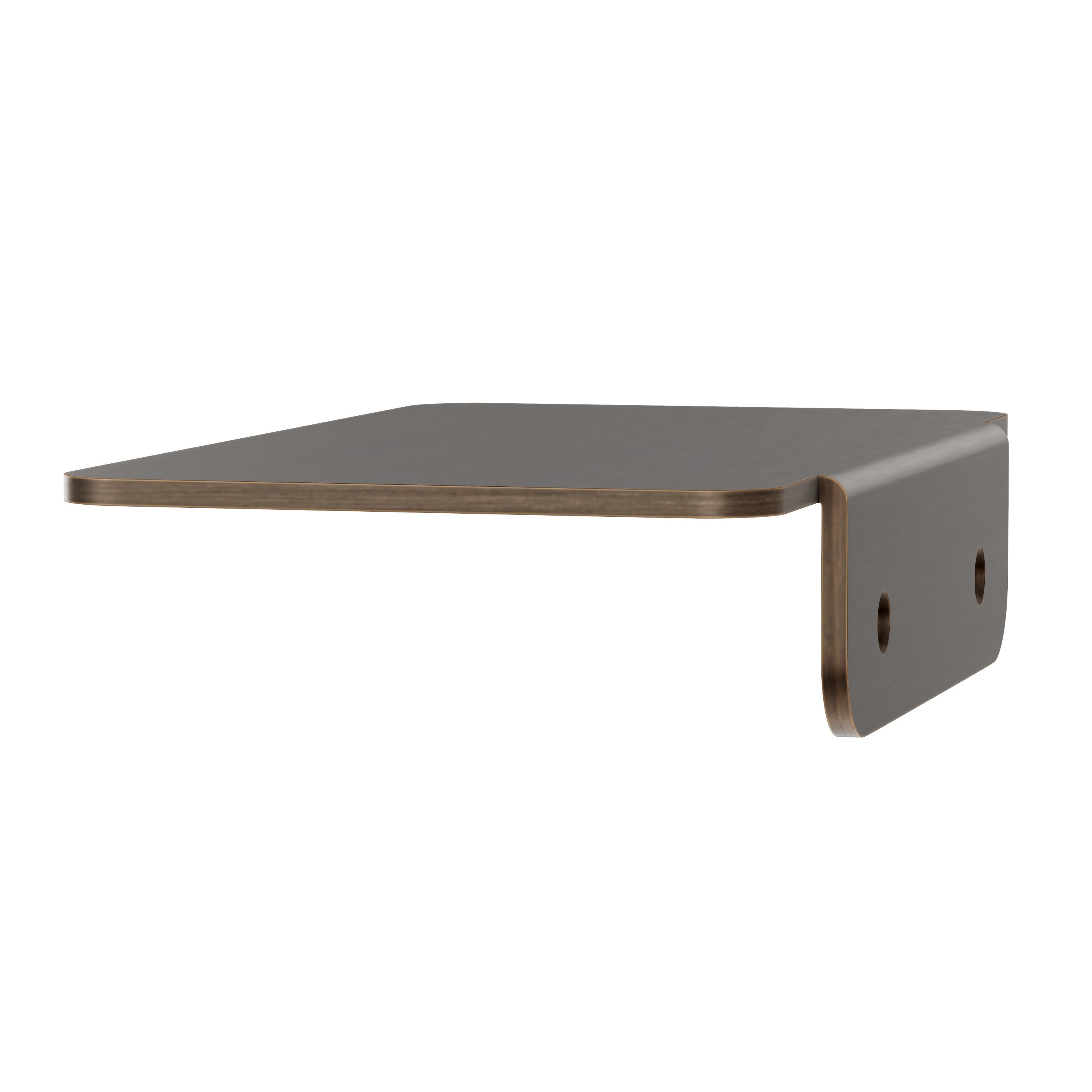Compact Shower Shelf - Antique Brass