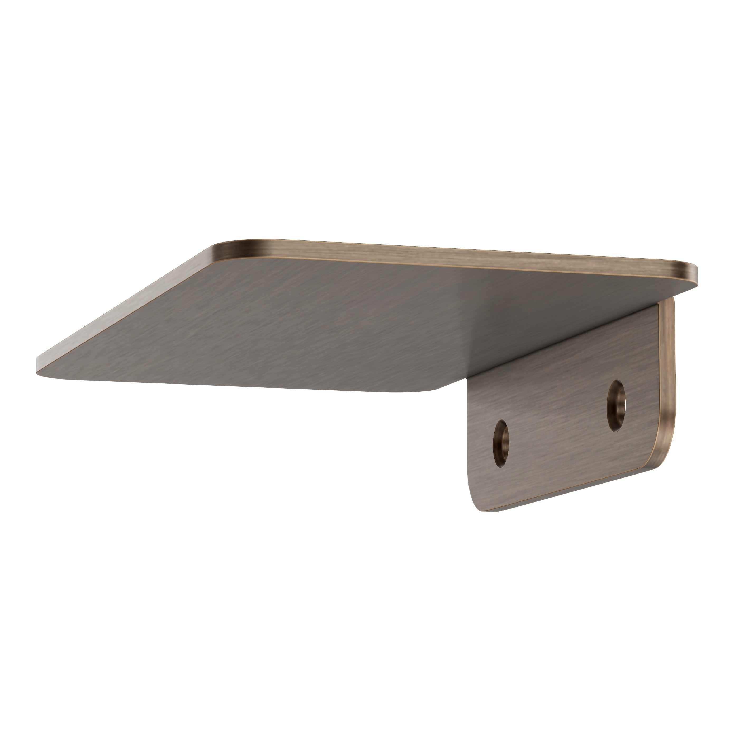 Compact Shower Shelf - Antique Brass