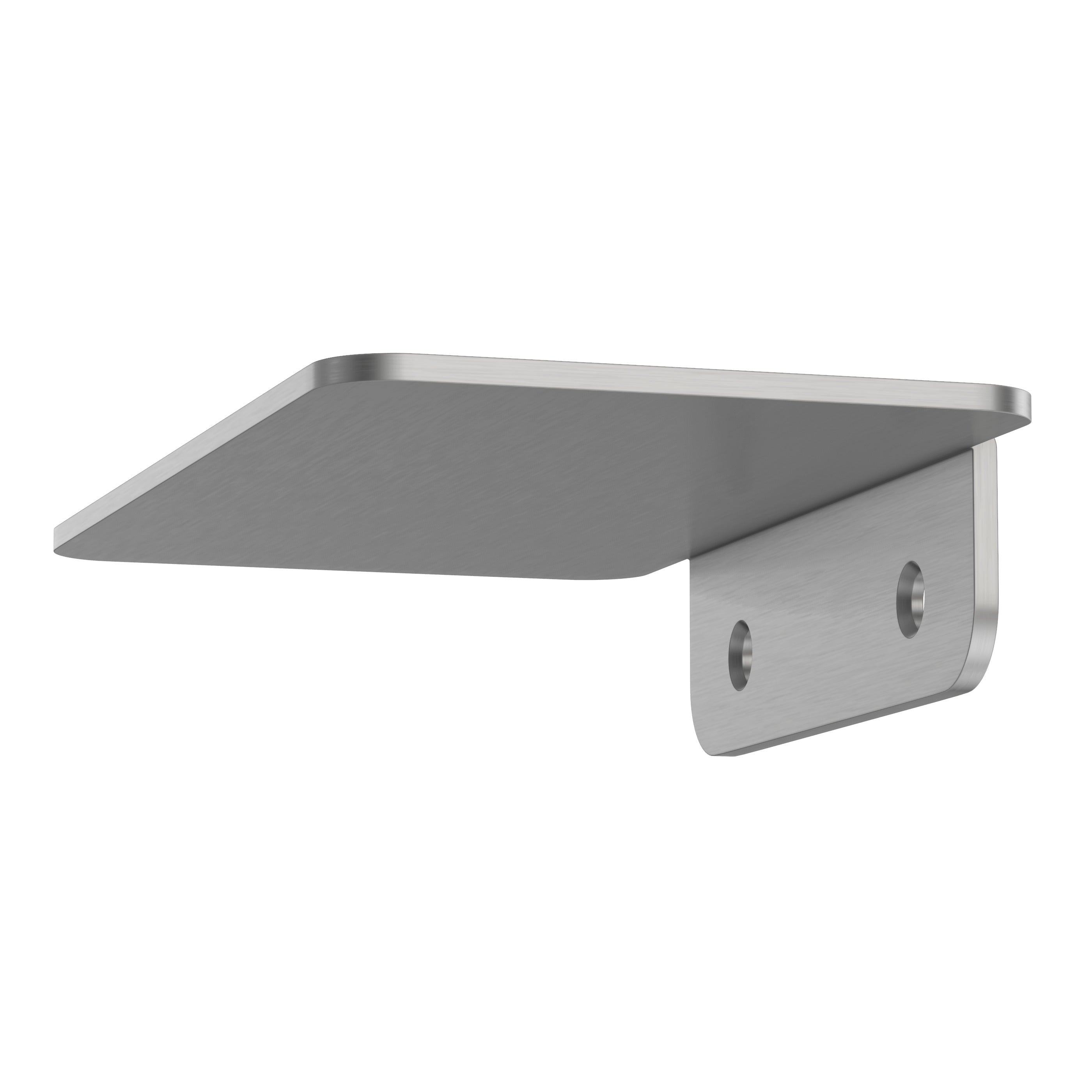 Compact Shower Shelf - Brushed Nickel