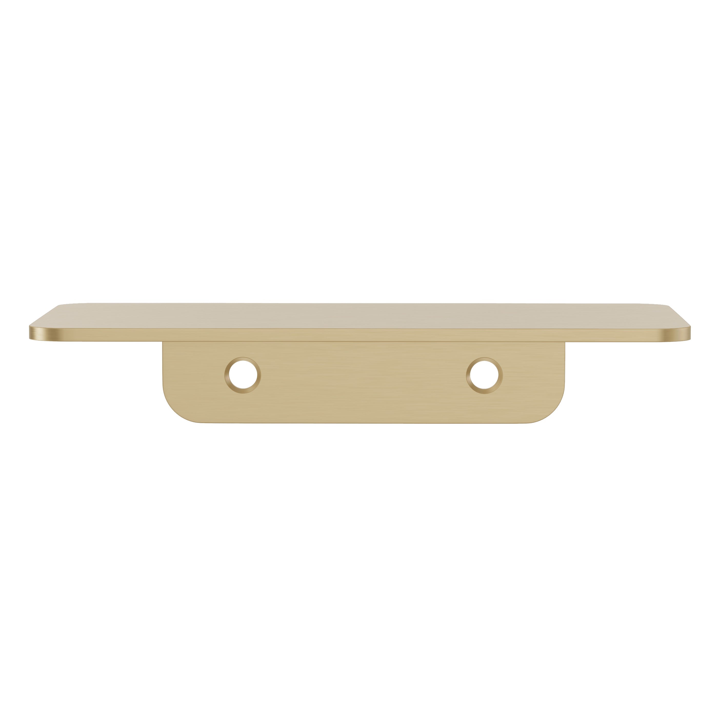Compact Shower Shelf - Brushed Brass