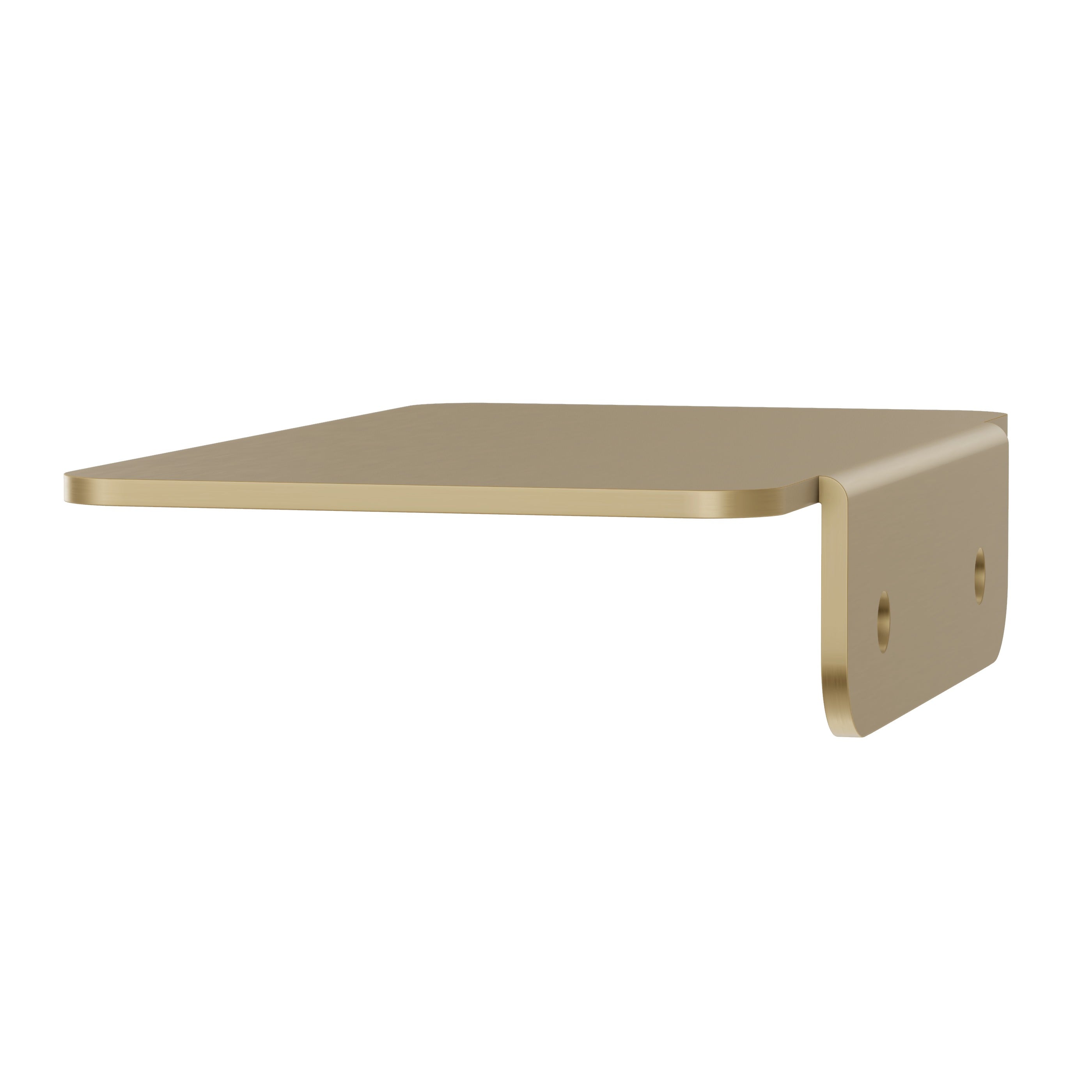 Compact Shower Shelf - Brushed Brass