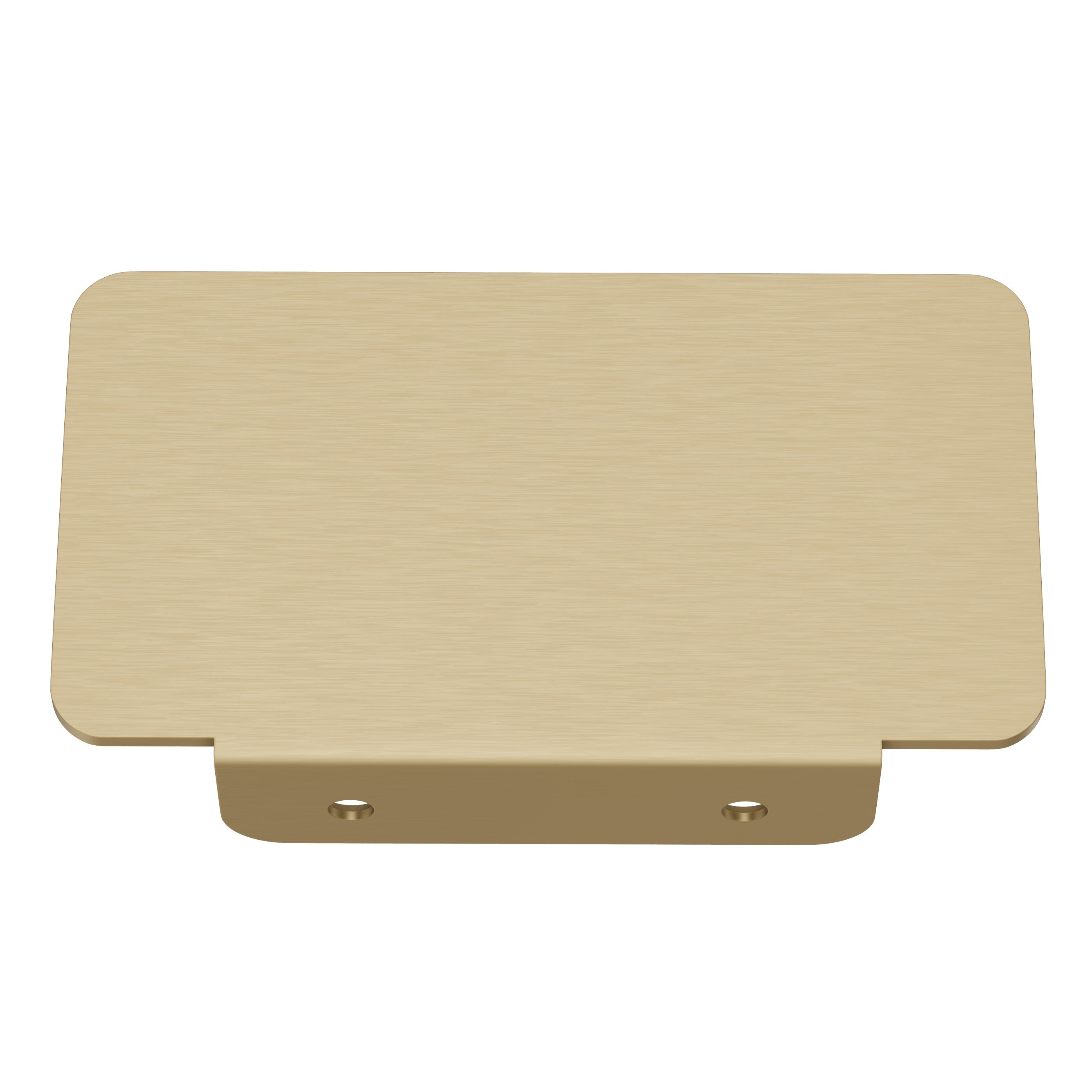 Compact Shower Shelf - Brushed Brass