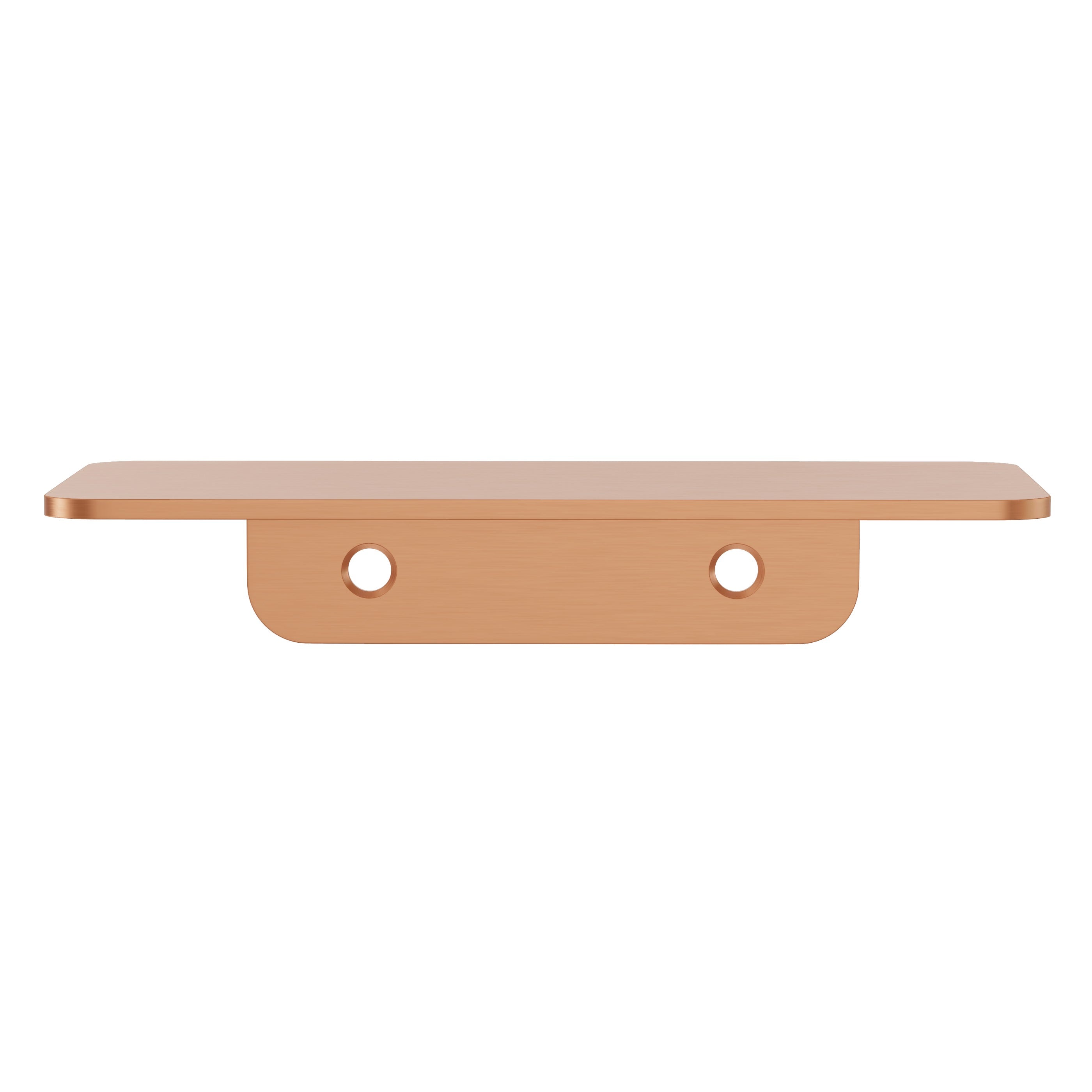 Compact Shower Shelf - Brushed Copper