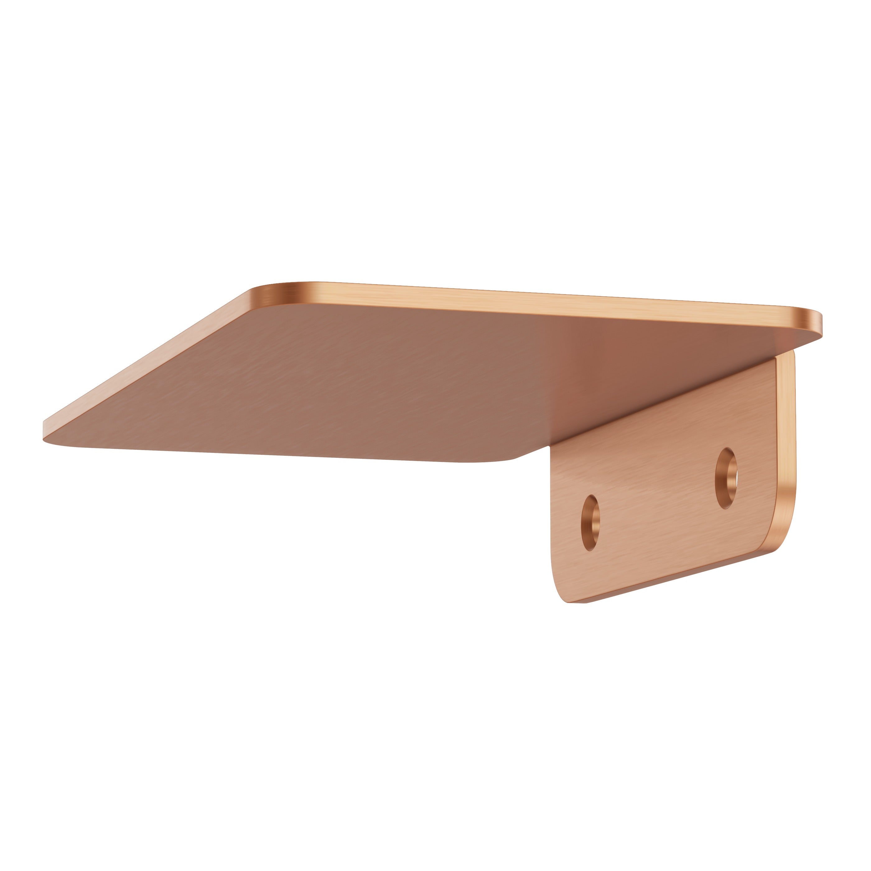 Compact Shower Shelf - Brushed Copper