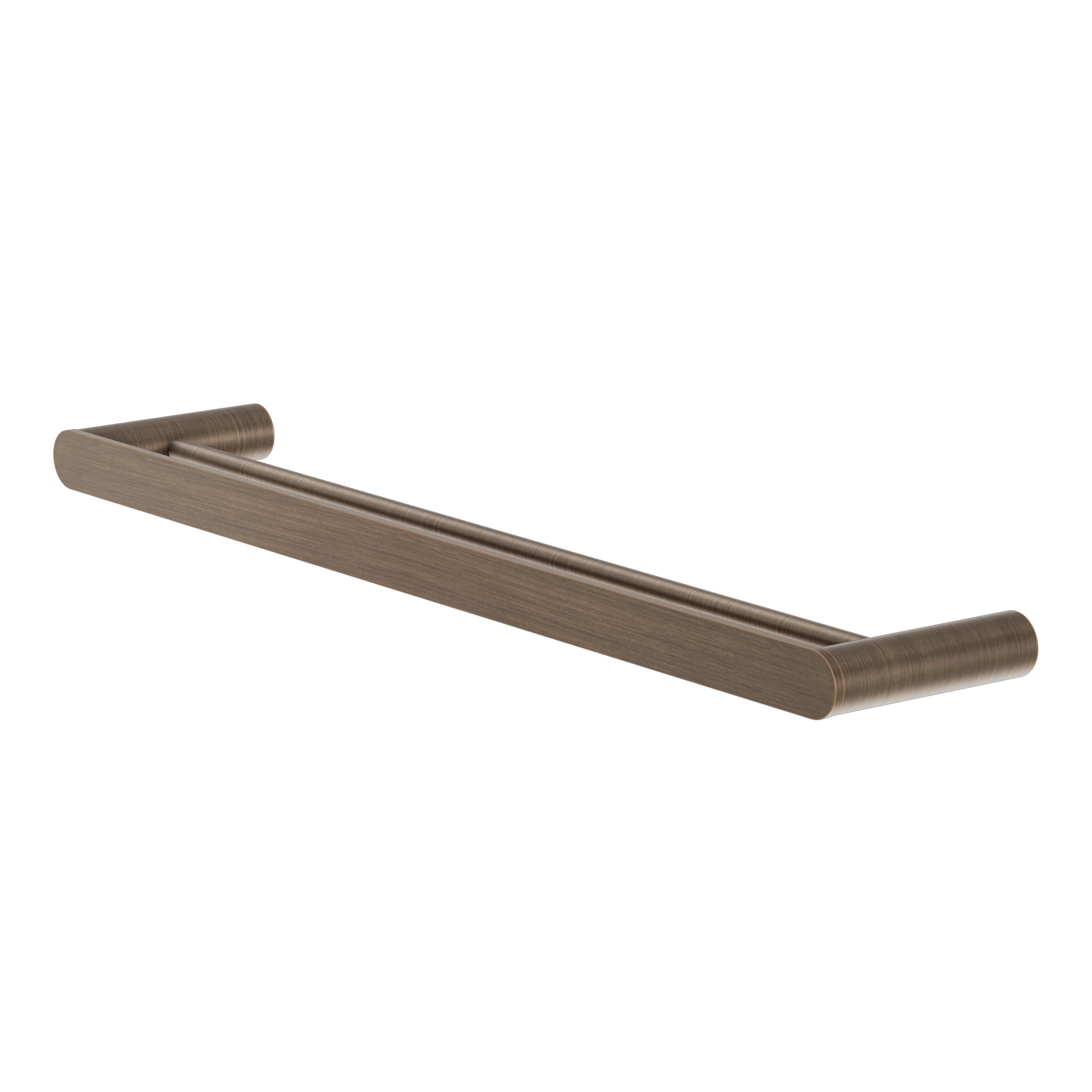 Double Towel Rail - Antique Brass