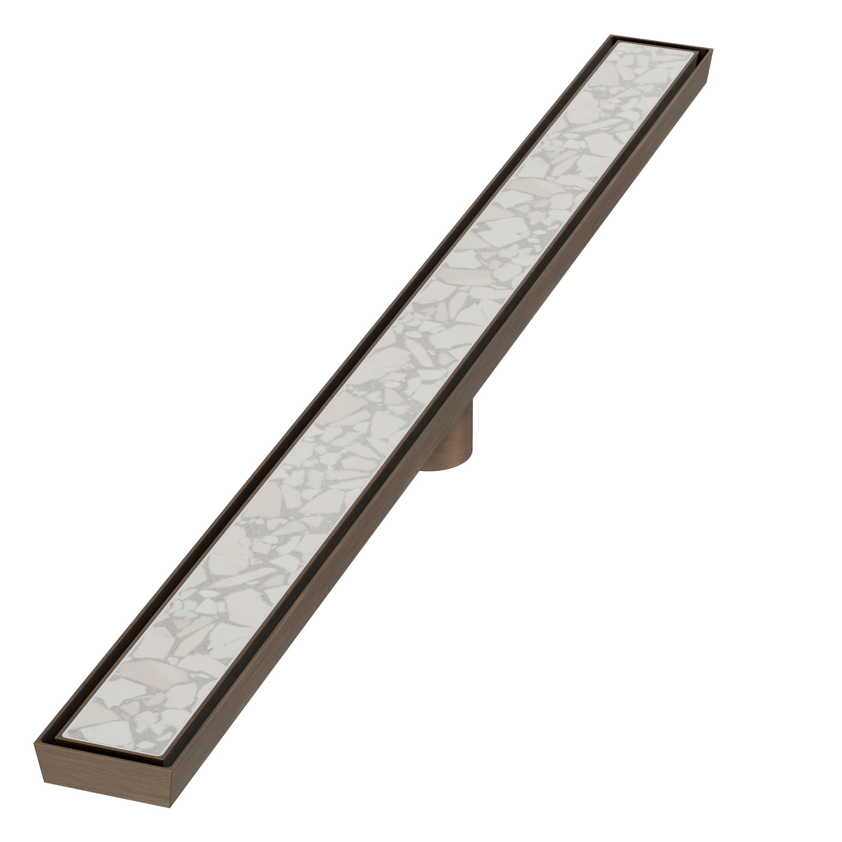 Channel Grate – Antique Brass