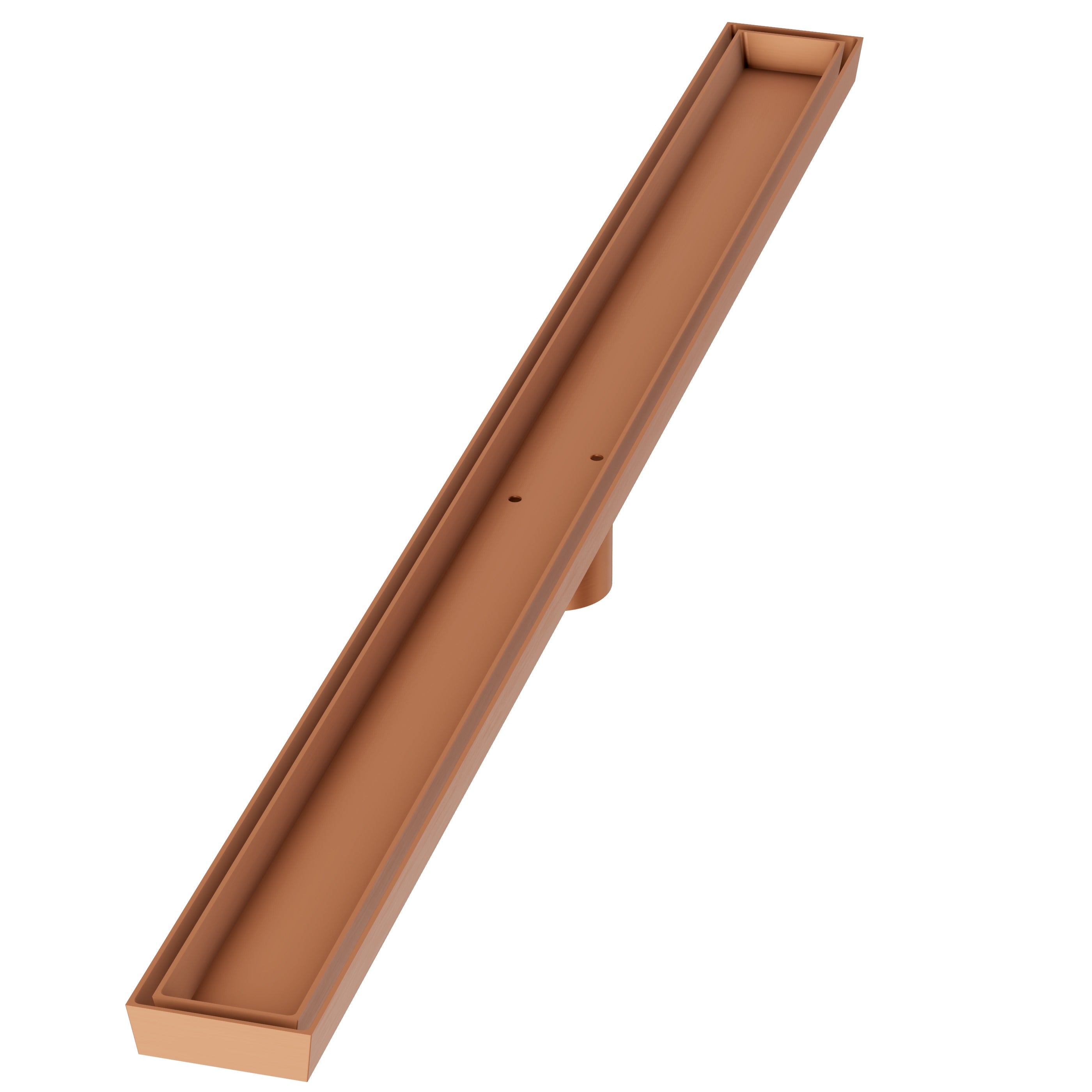Channel Grate – Brushed Copper