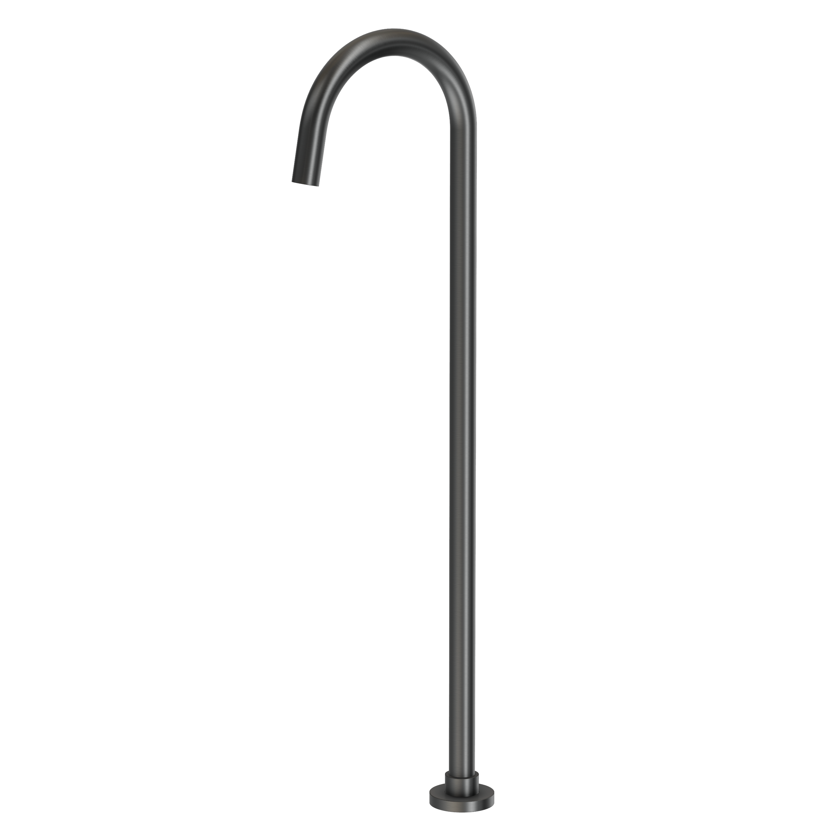 Floor Mounted Bath Filler - Gun Metal Brushed
