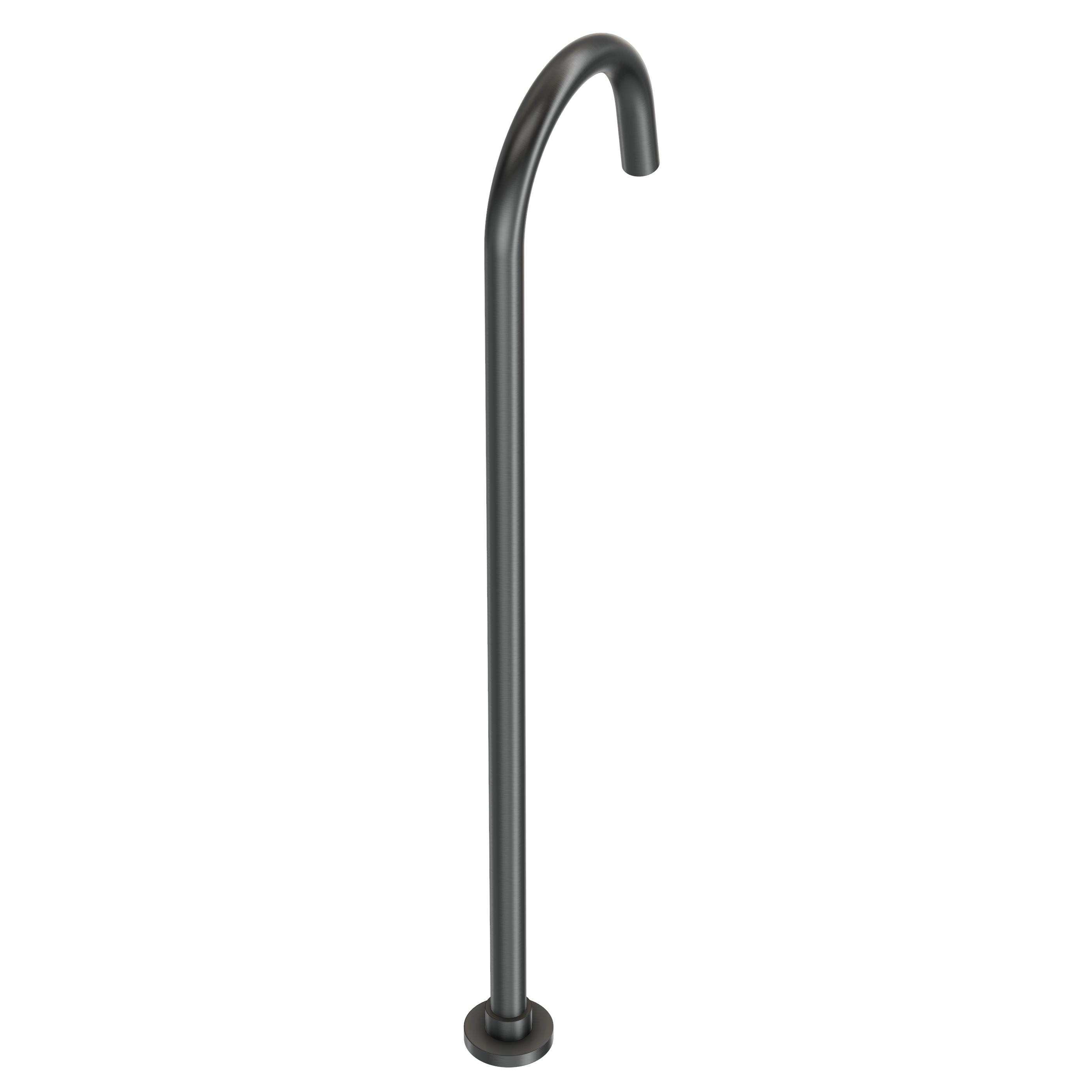 Floor Mounted Bath Filler - Gun Metal Brushed