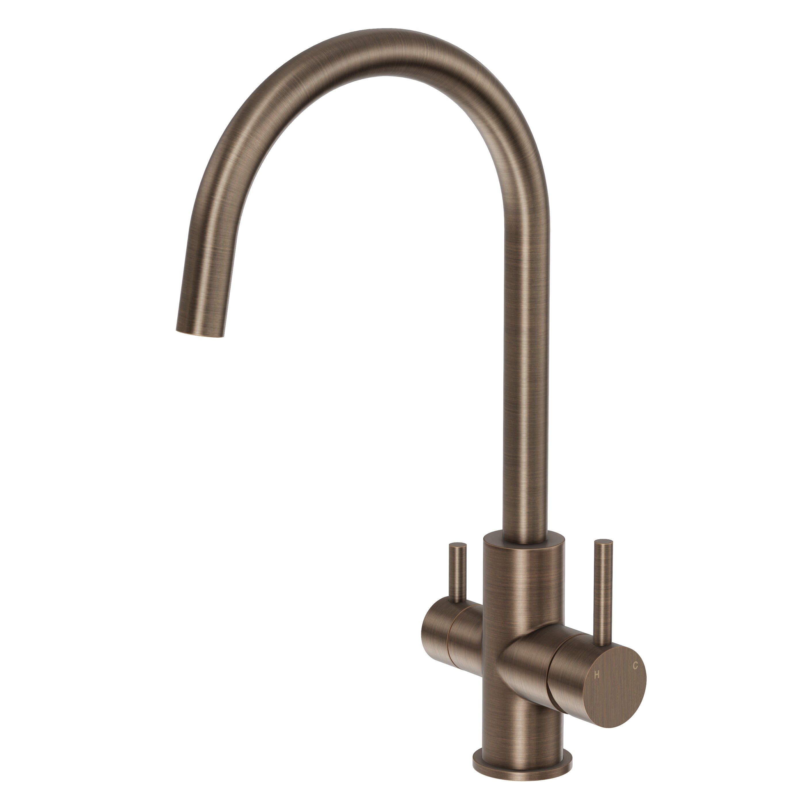 Haven 3-Way Filter Tap - Antique Brass