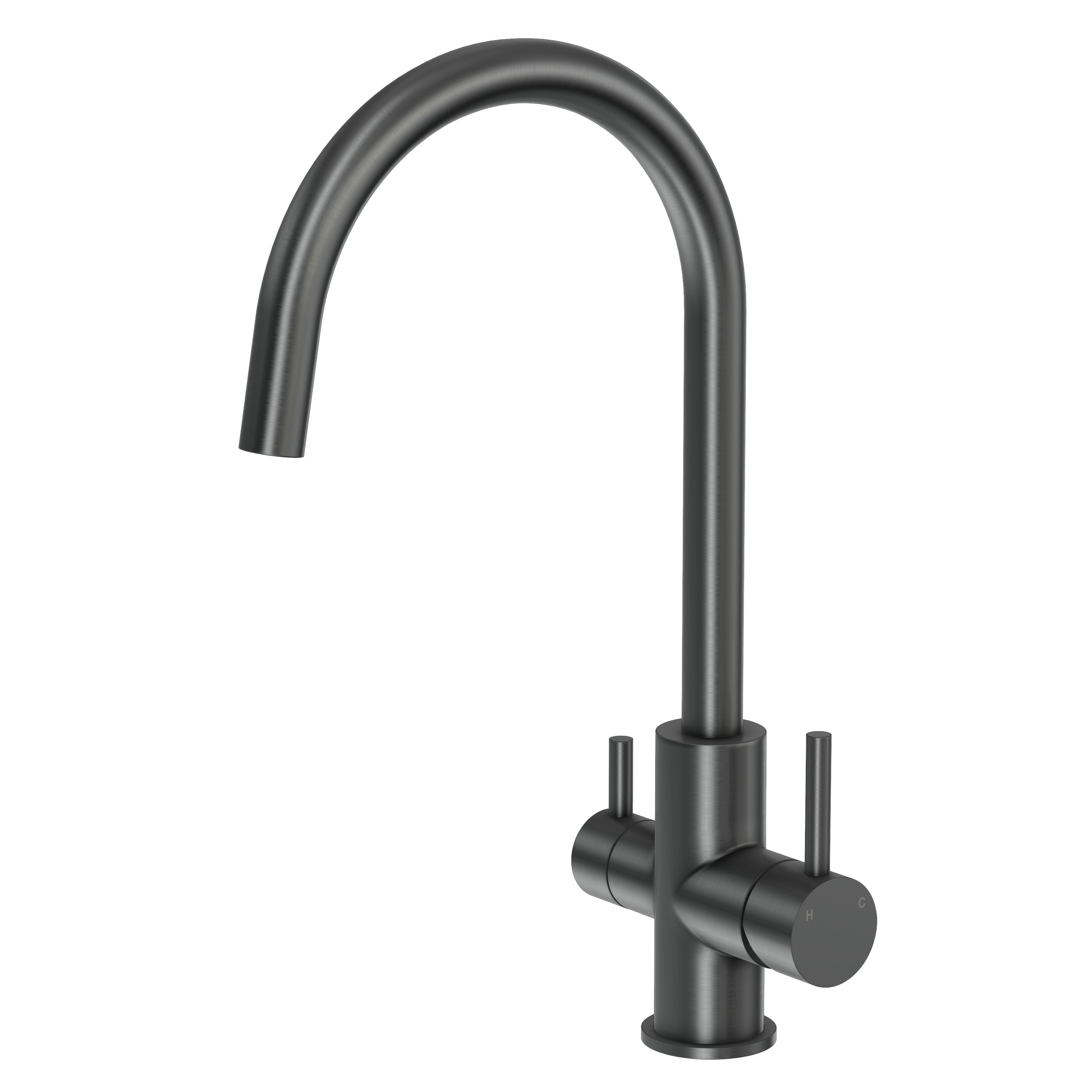 Haven 3-Way Filter Tap - Gun Metal Brushed