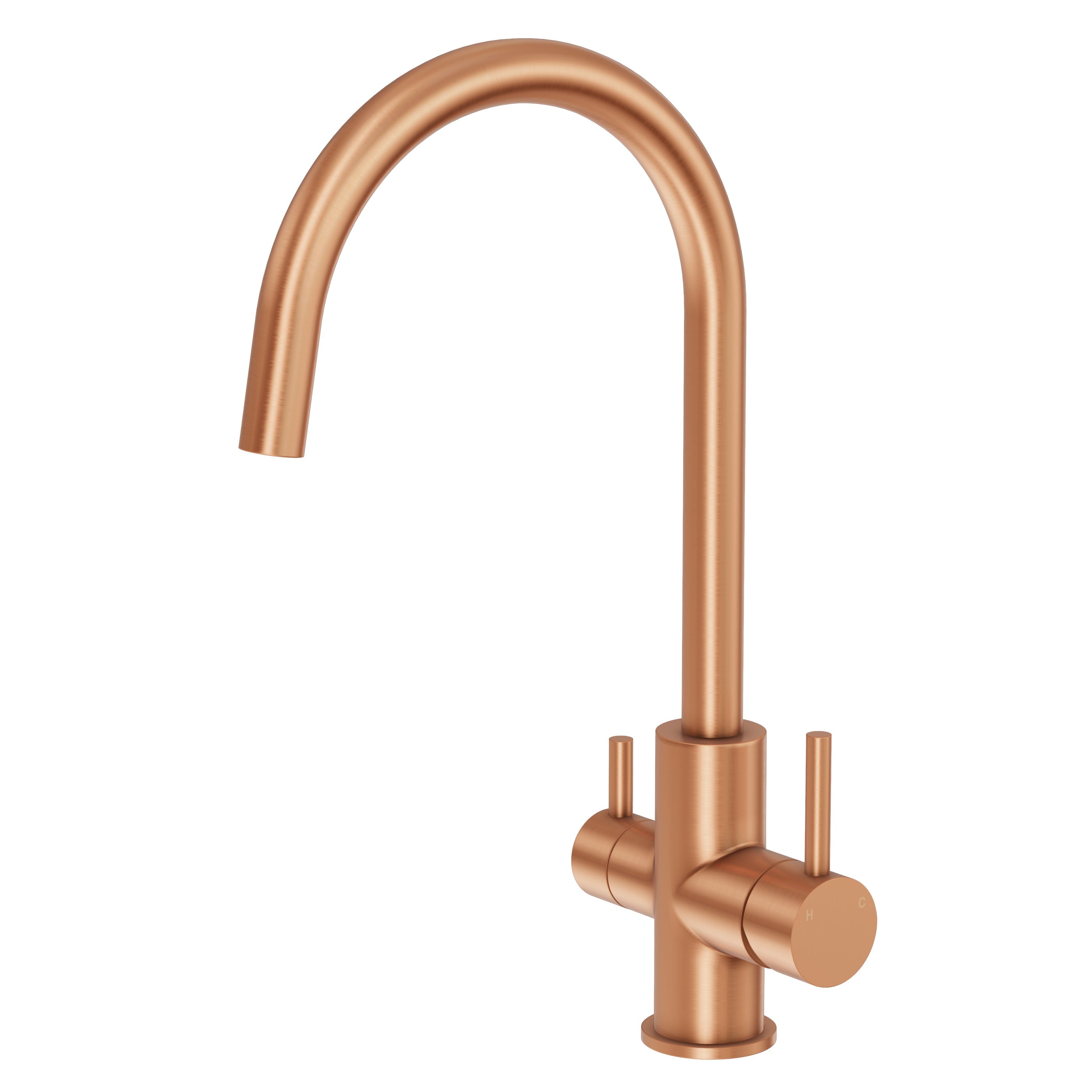 Haven 3-Way Filter Tap - Brushed Copper