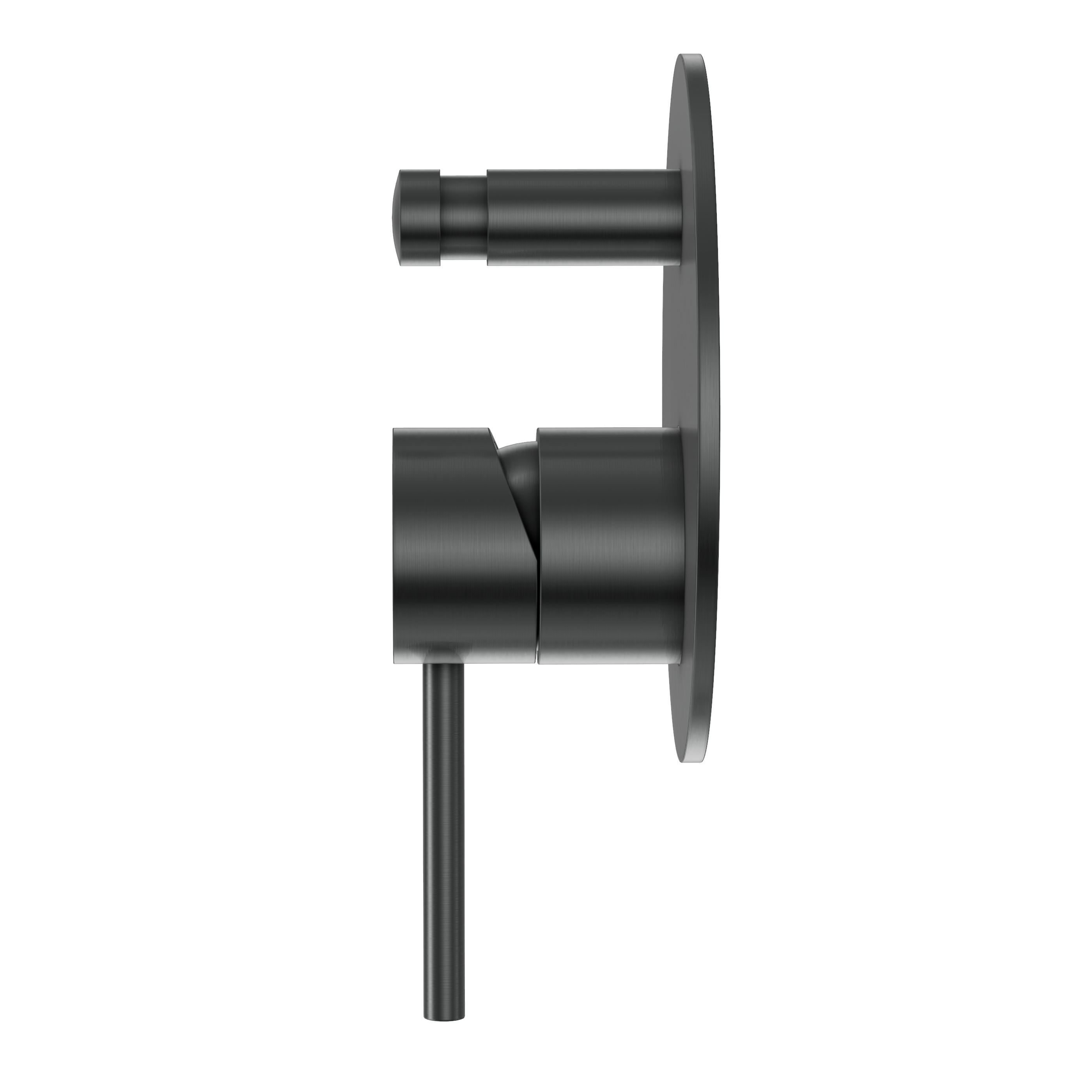 Haven Concealed Diverter Wall Mixer - Gun Metal Brushed