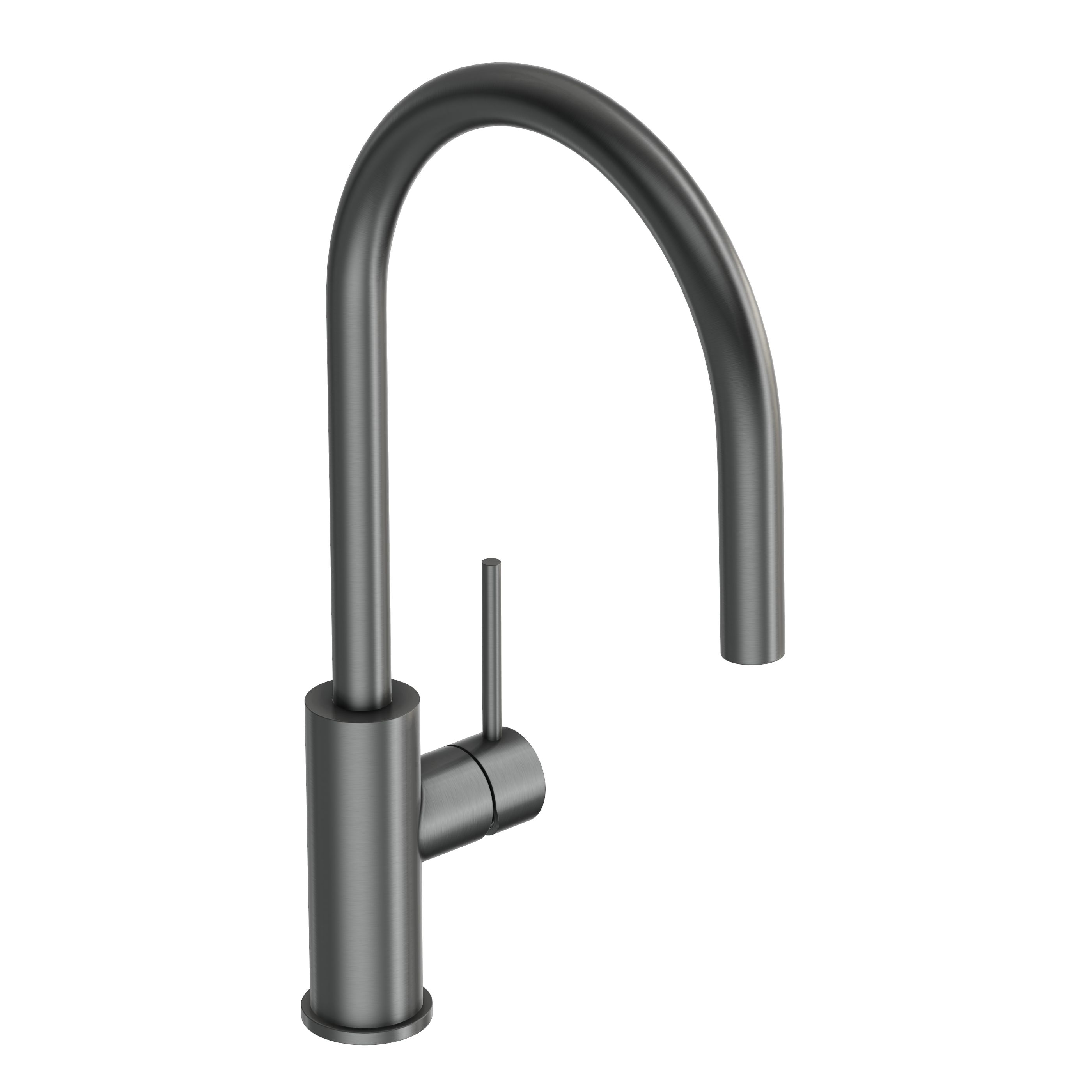 Haven Gooseneck Mixer - Gun Metal Brushed