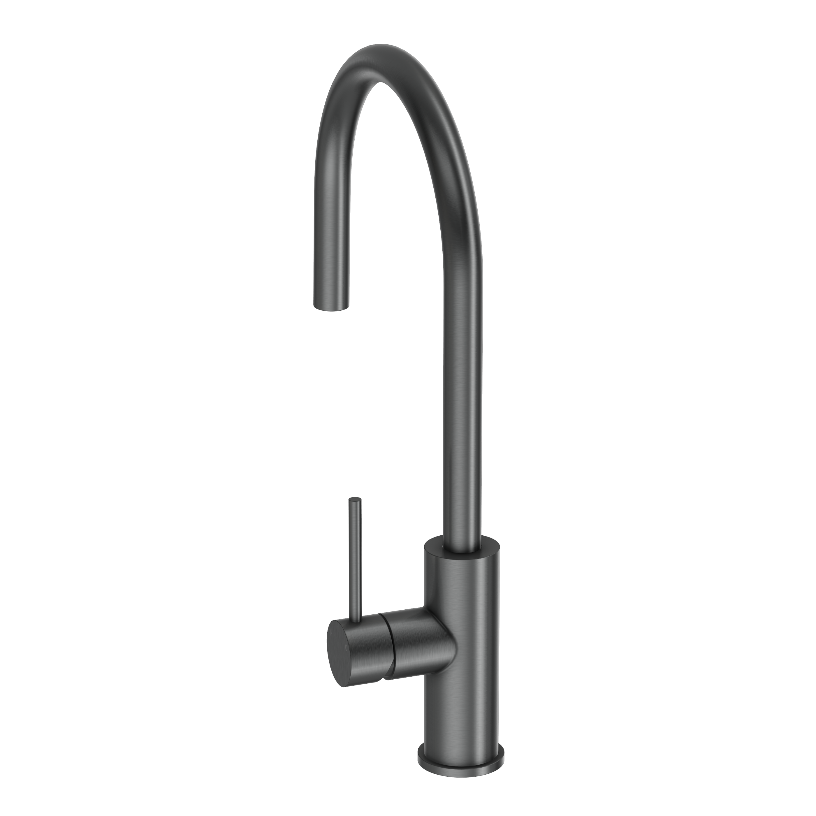 Haven Gooseneck Mixer - Gun Metal Brushed