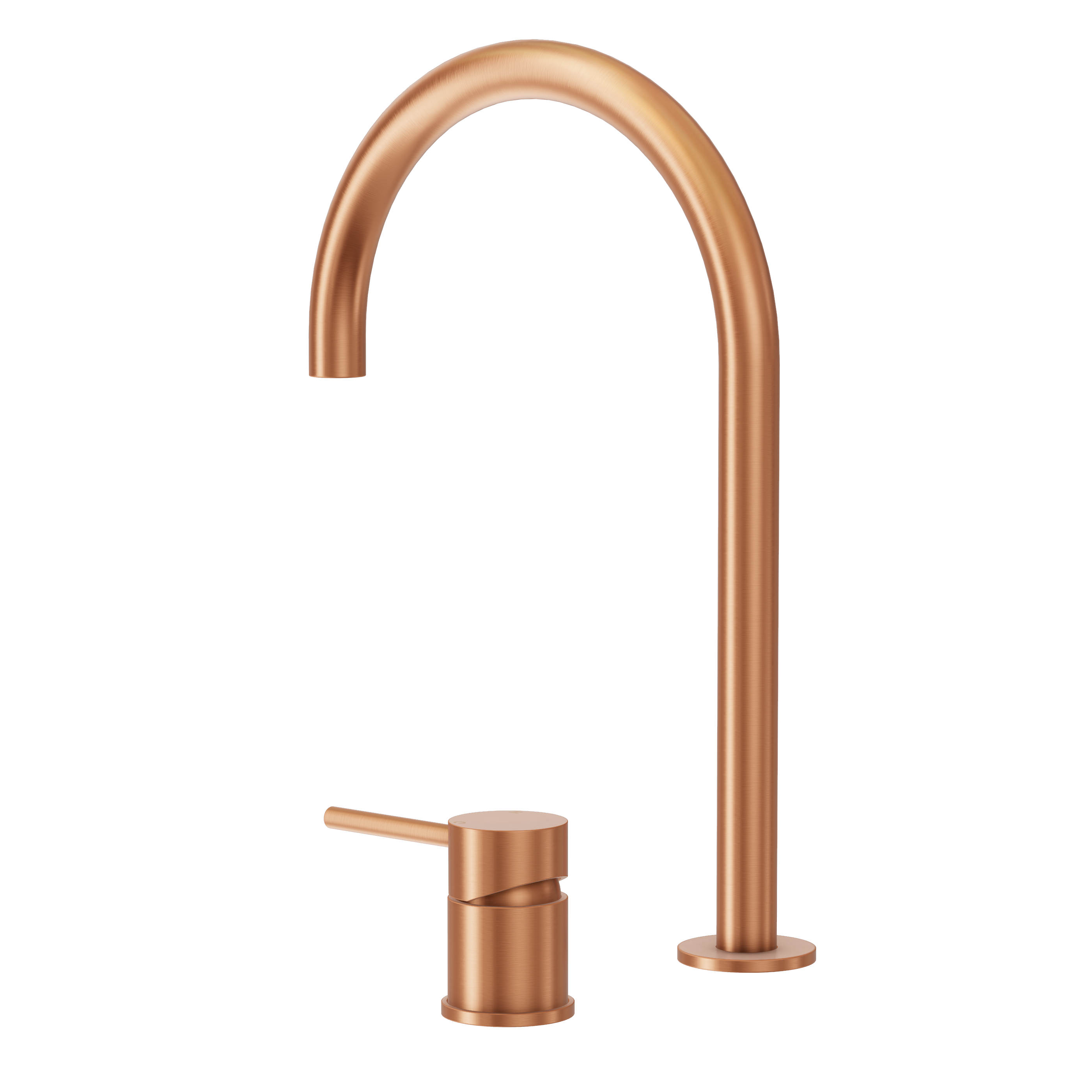 Haven Basin Hob Mixer Set - Brushed Copper