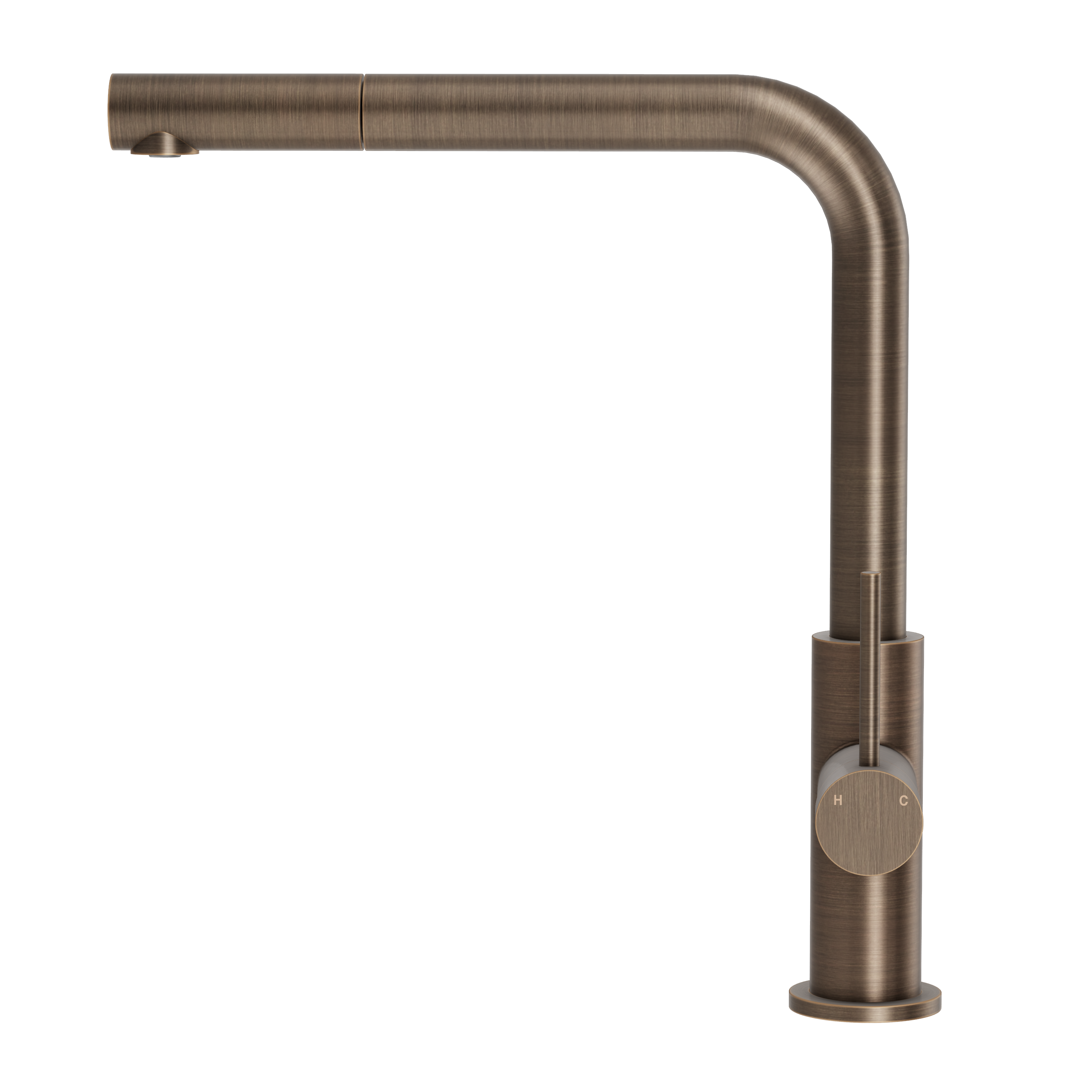 Haven Laundry Pull Out Mixer - Antique Brass