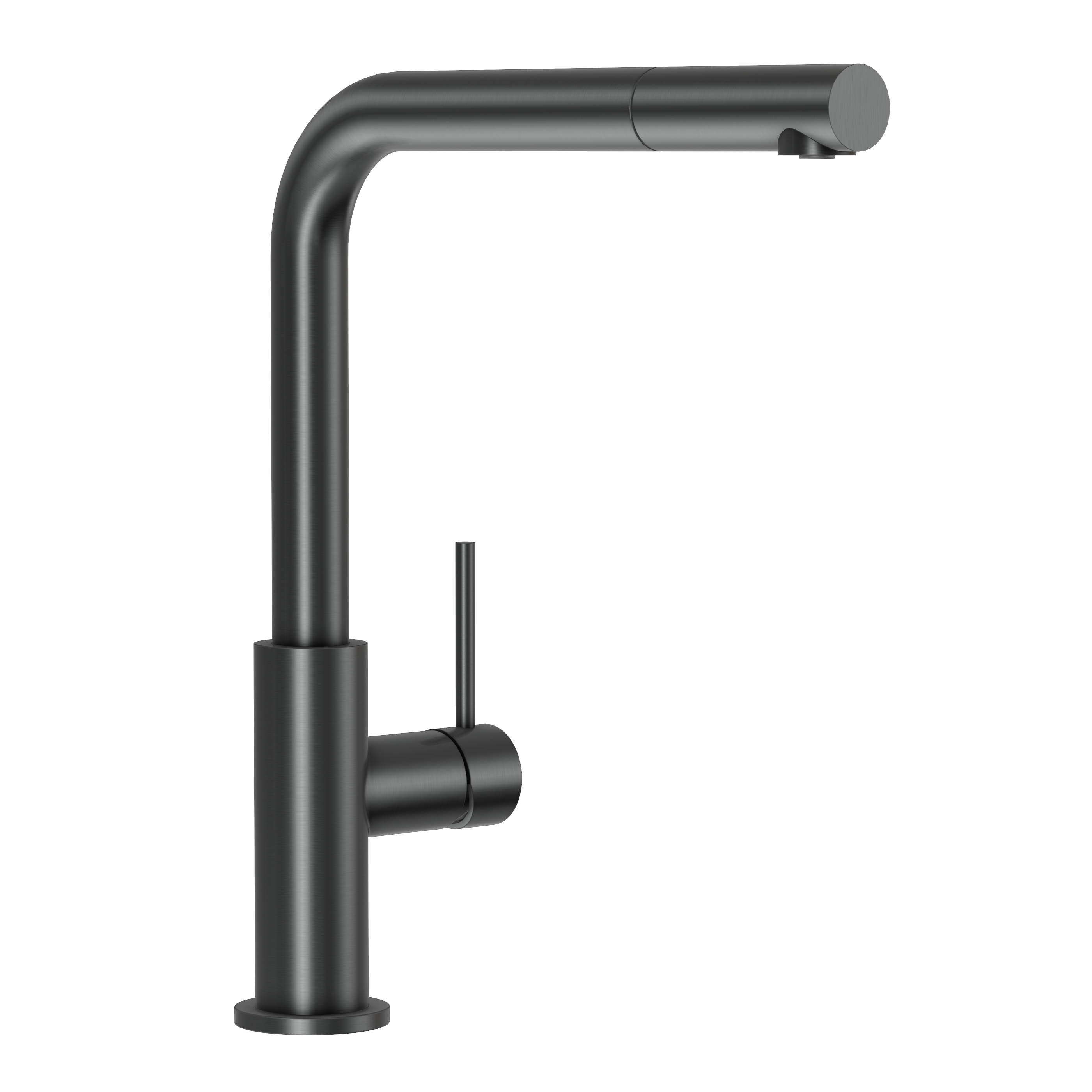 Haven Laundry Pull Out Mixer - Gun Metal Brushed