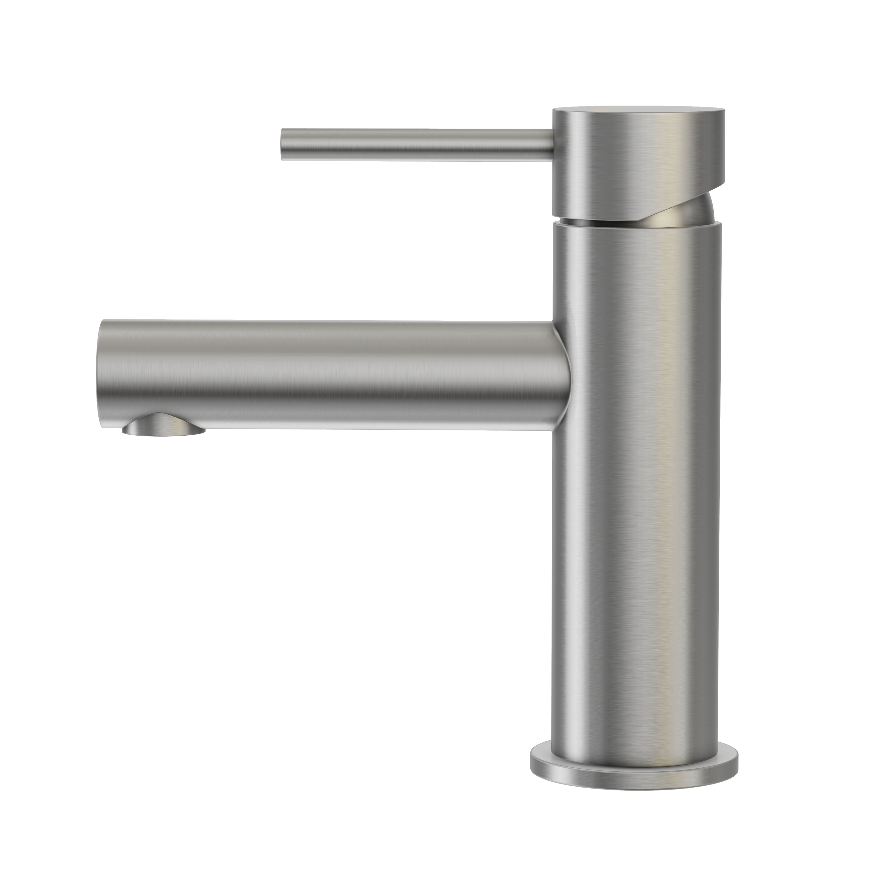 Haven Short Basin Mixer - Brushed Nickel