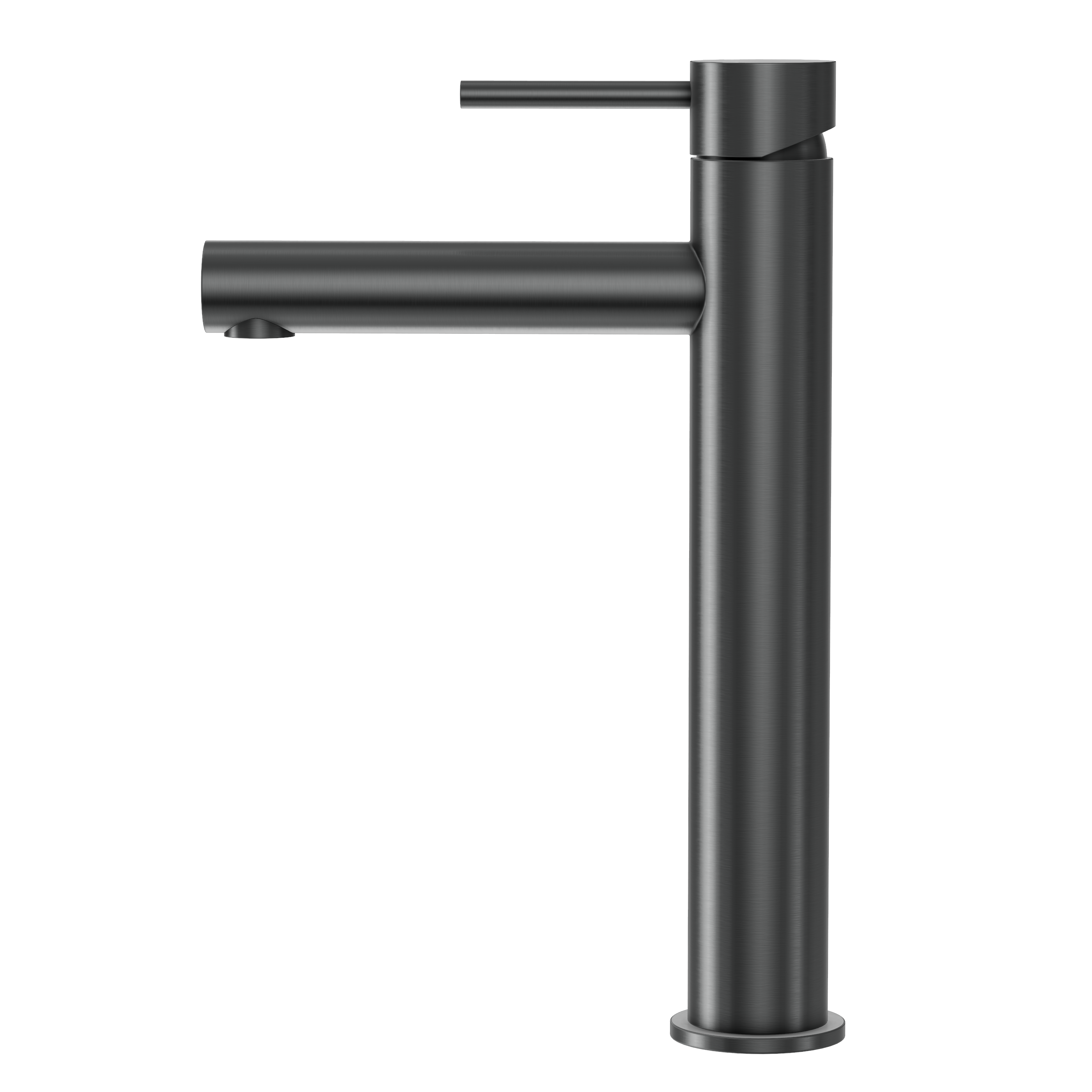 Haven Tall Basin Mixer - Gun Metal Brushed