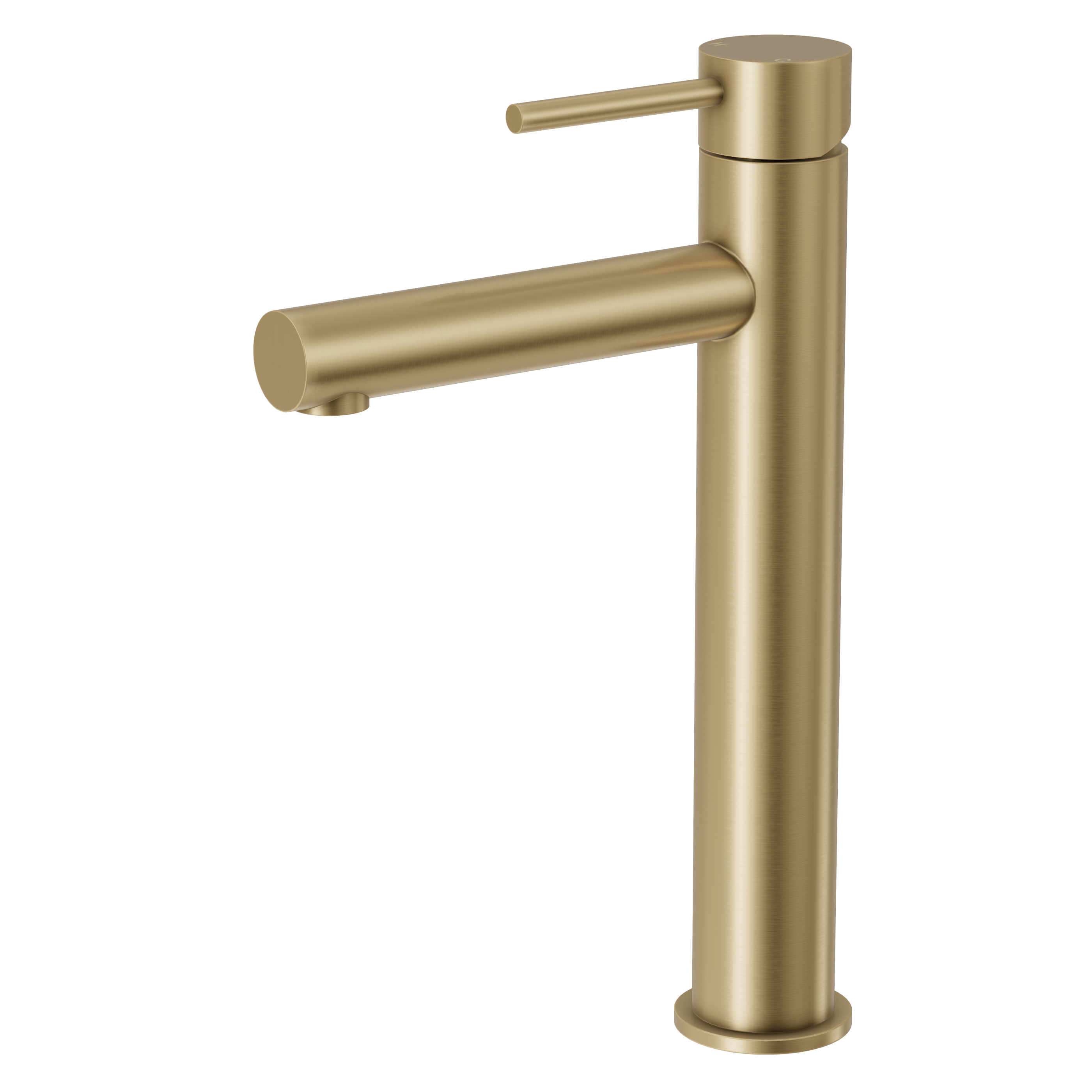 Haven Tall Basin Mixer - Brushed Brass
