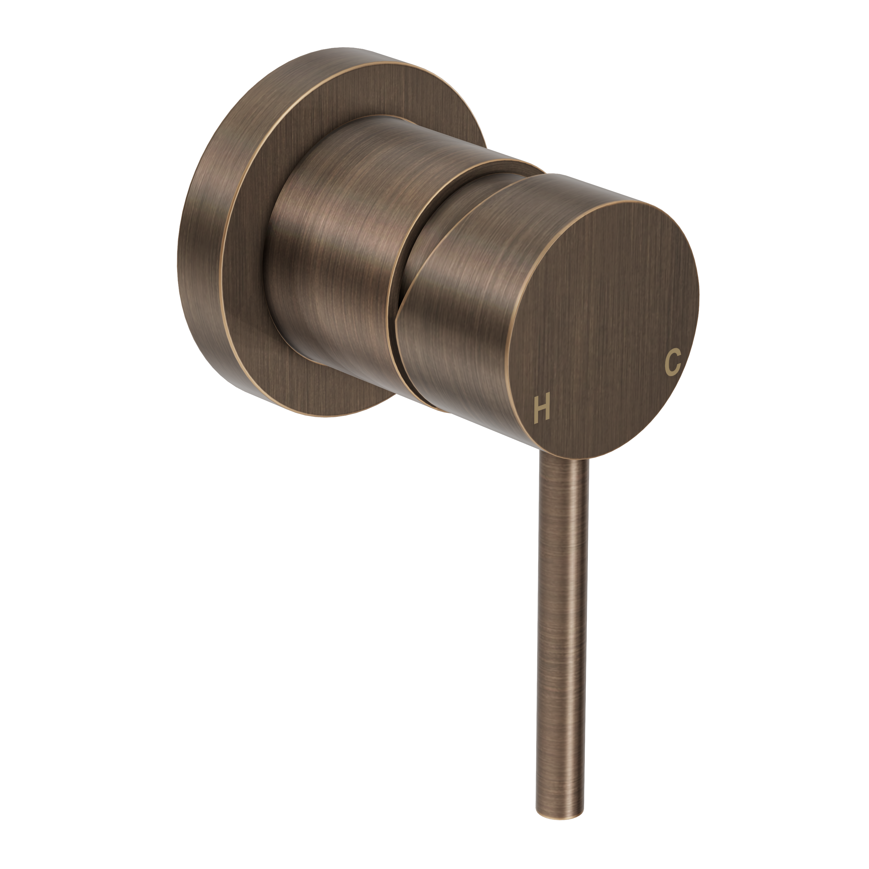 Haven Wall Mixer - Antique Brass