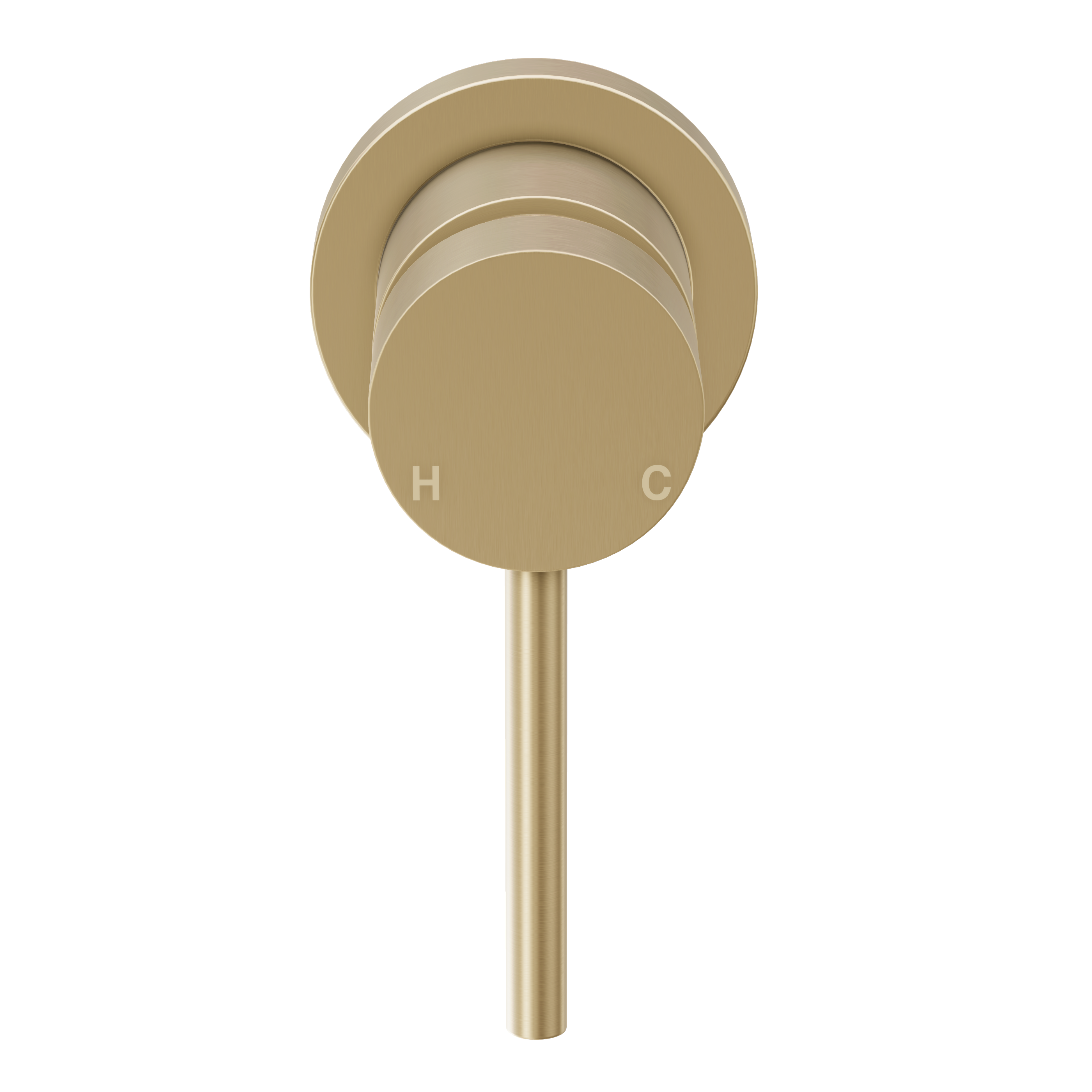 Haven Wall Mixer - Brushed Brass