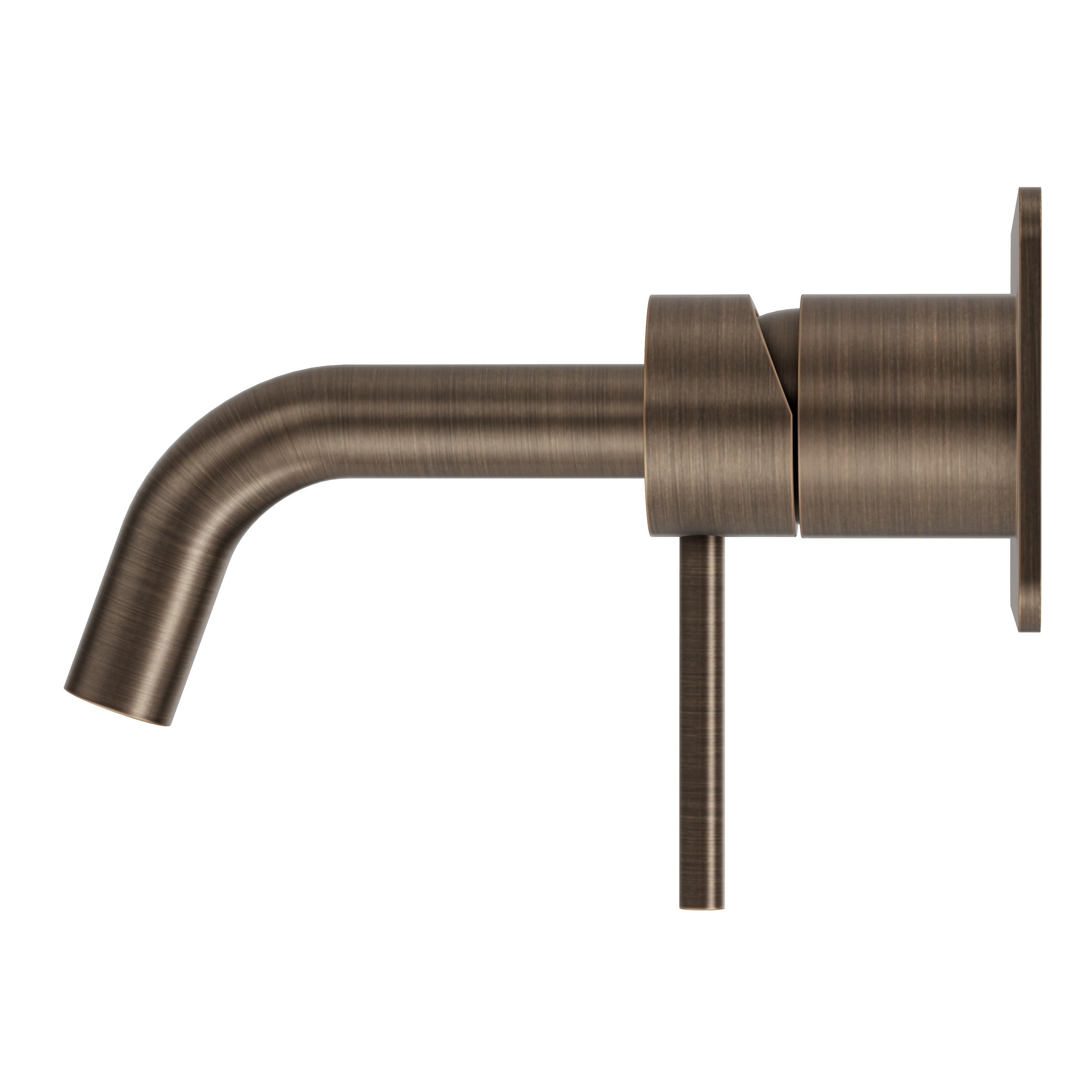 Haven Wall Mixer Tap - Antique Brass