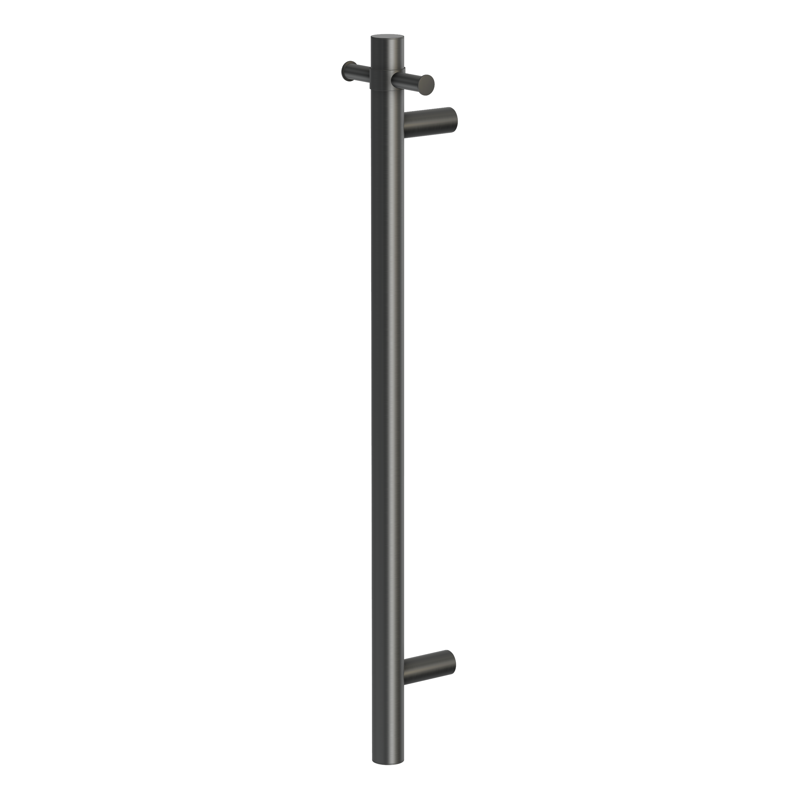 Heated Towel Rail - Gun Metal Brushed