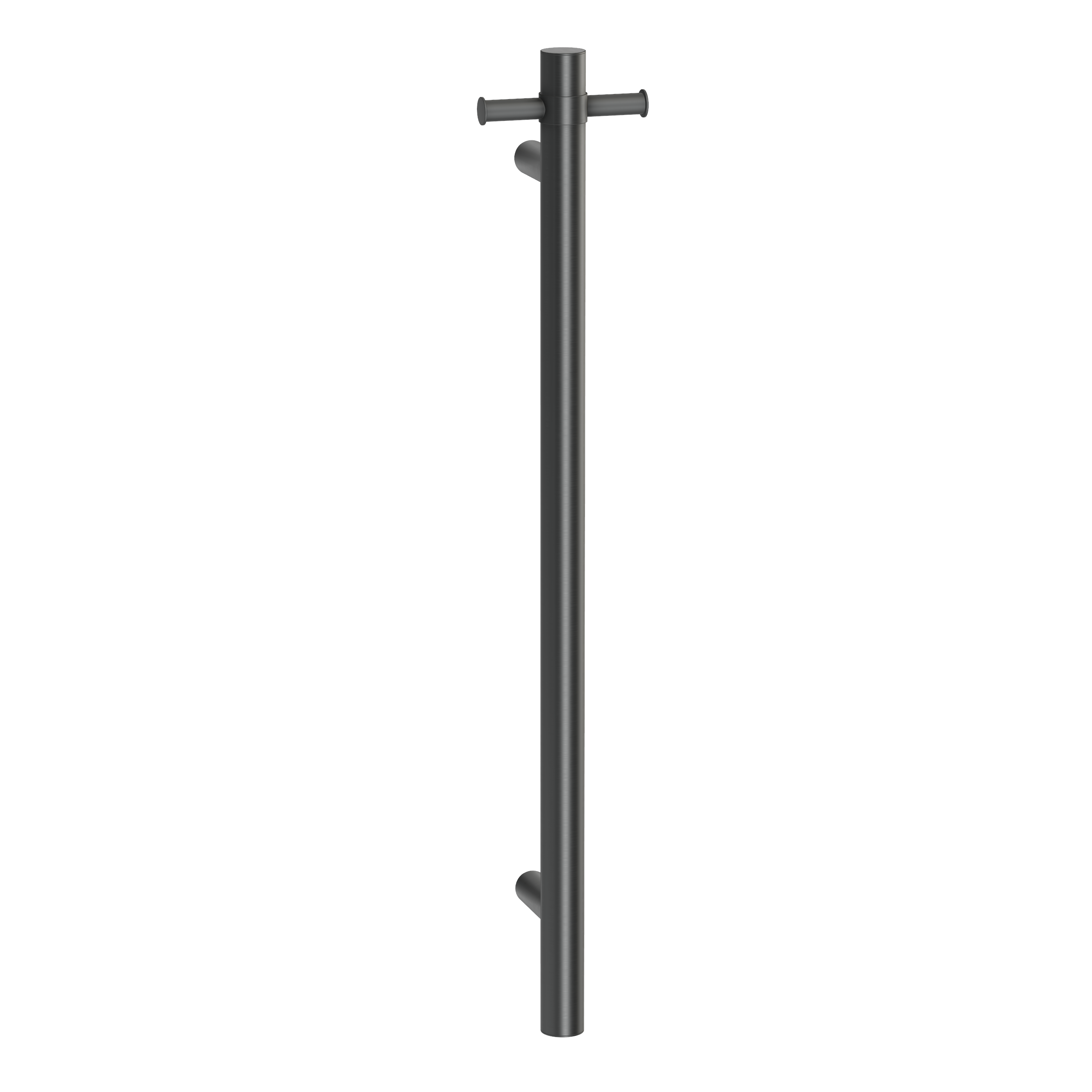 Heated Towel Rail - Gun Metal Brushed