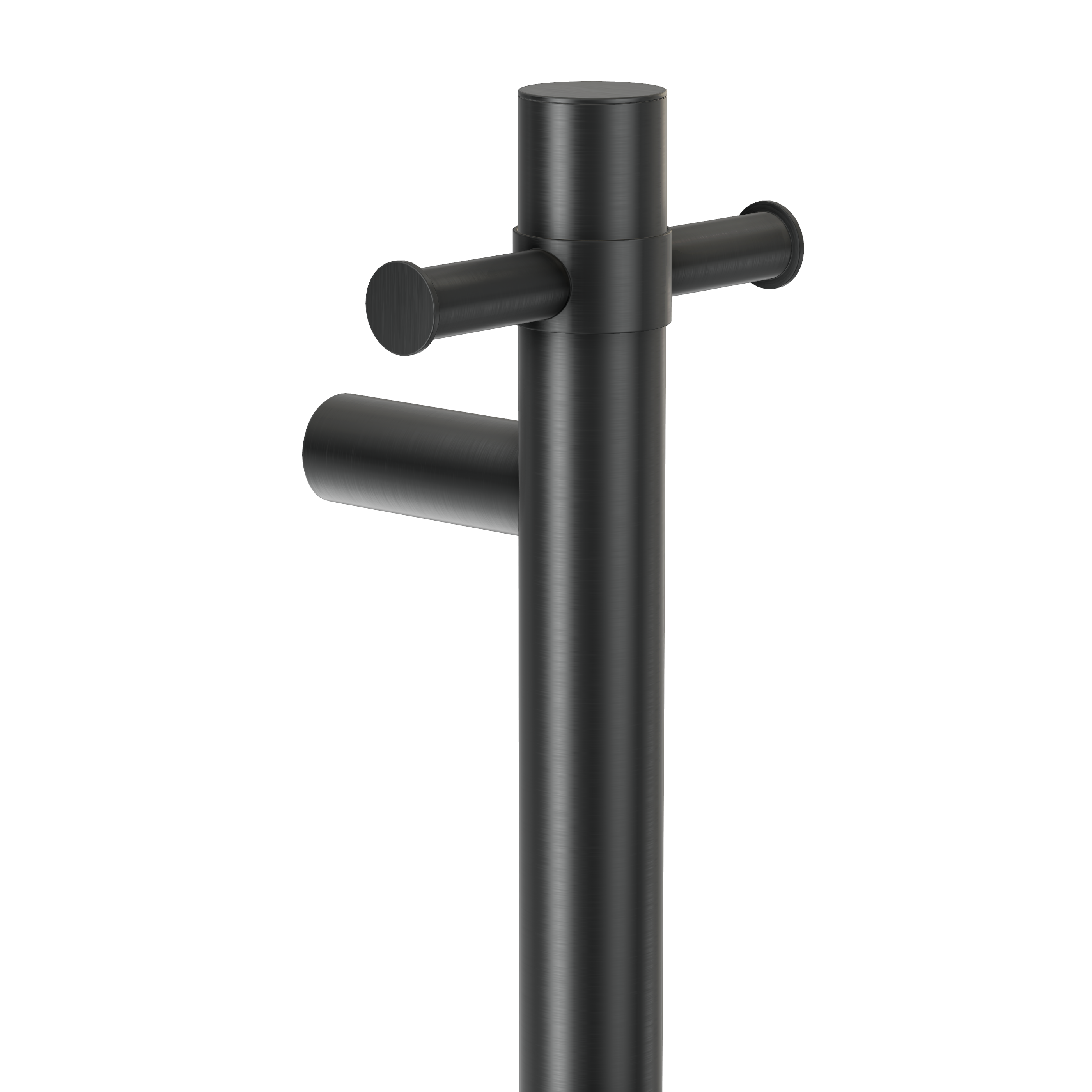 Heated Towel Rail - Gun Metal Brushed