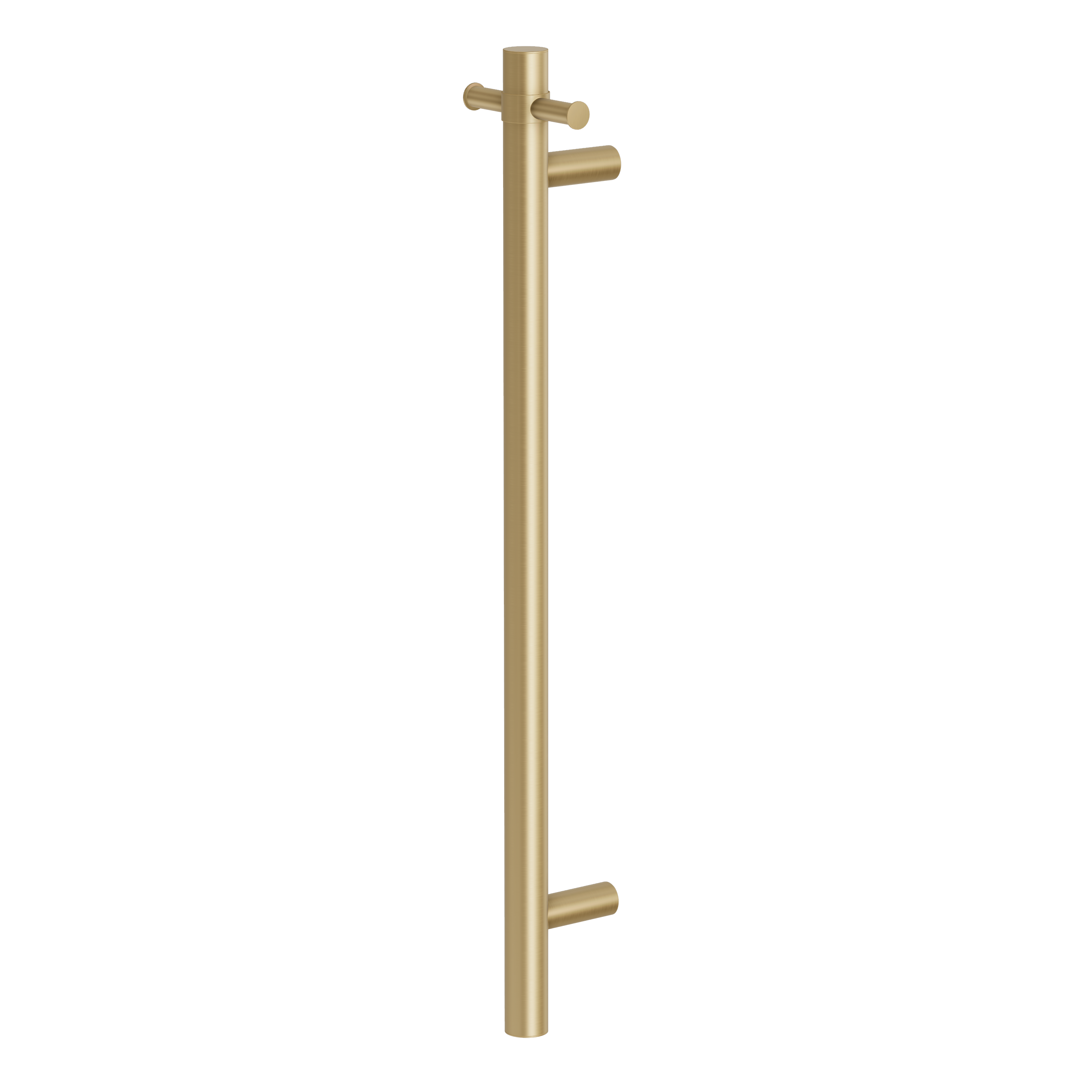 Heated Towel Rail - Brushed Brass