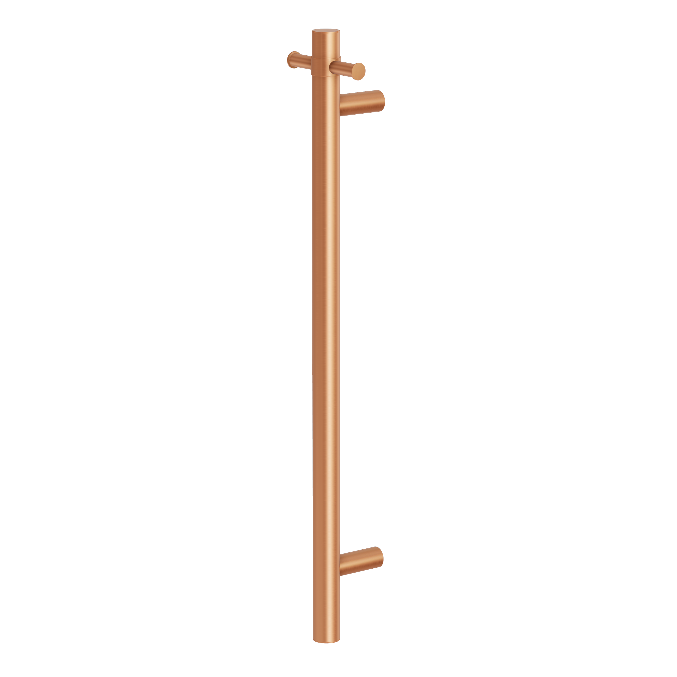 Heated Towel Rail - Brushed Copper
