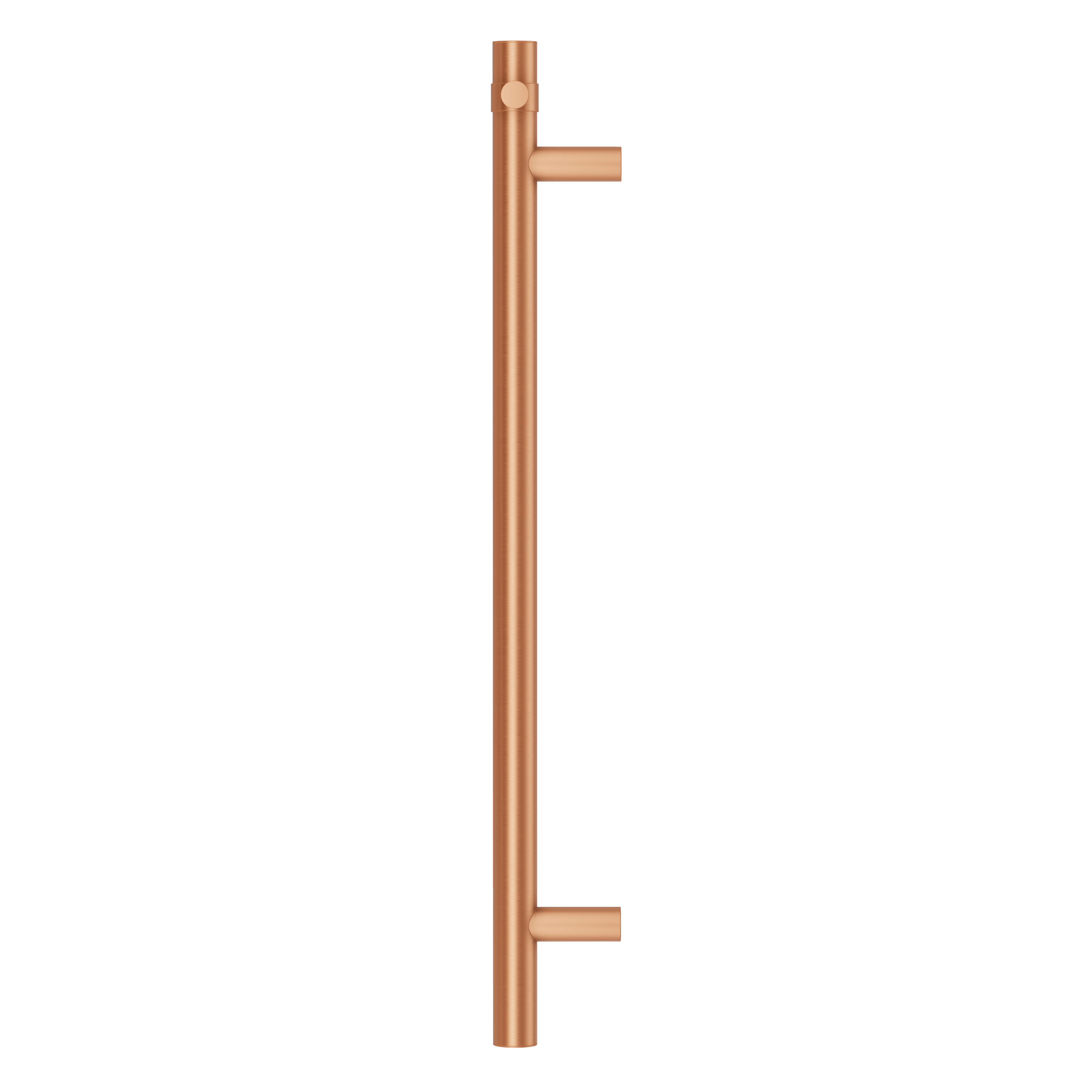 Heated Towel Rail - Brushed Copper