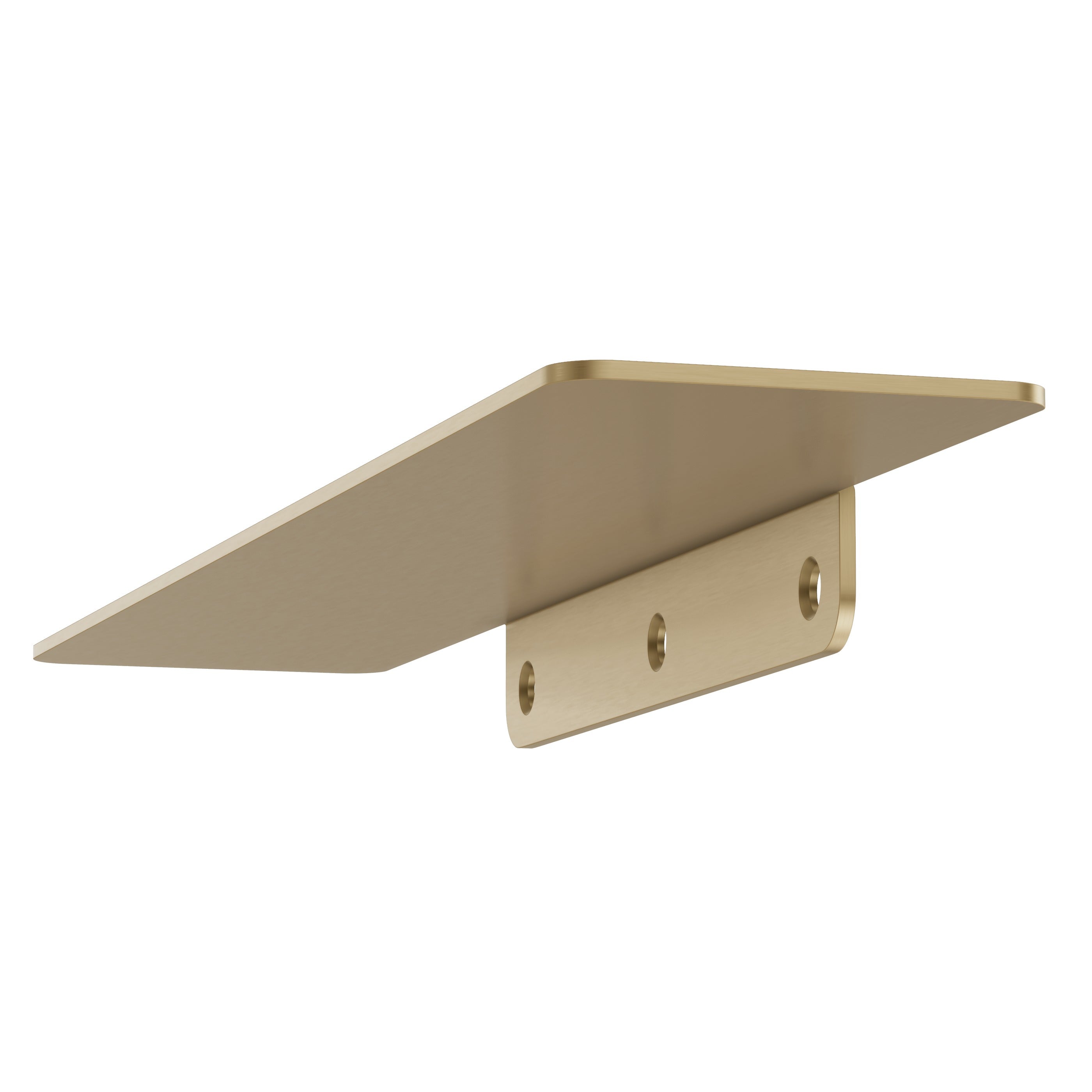 Large Shower Shelf - Brushed Brass