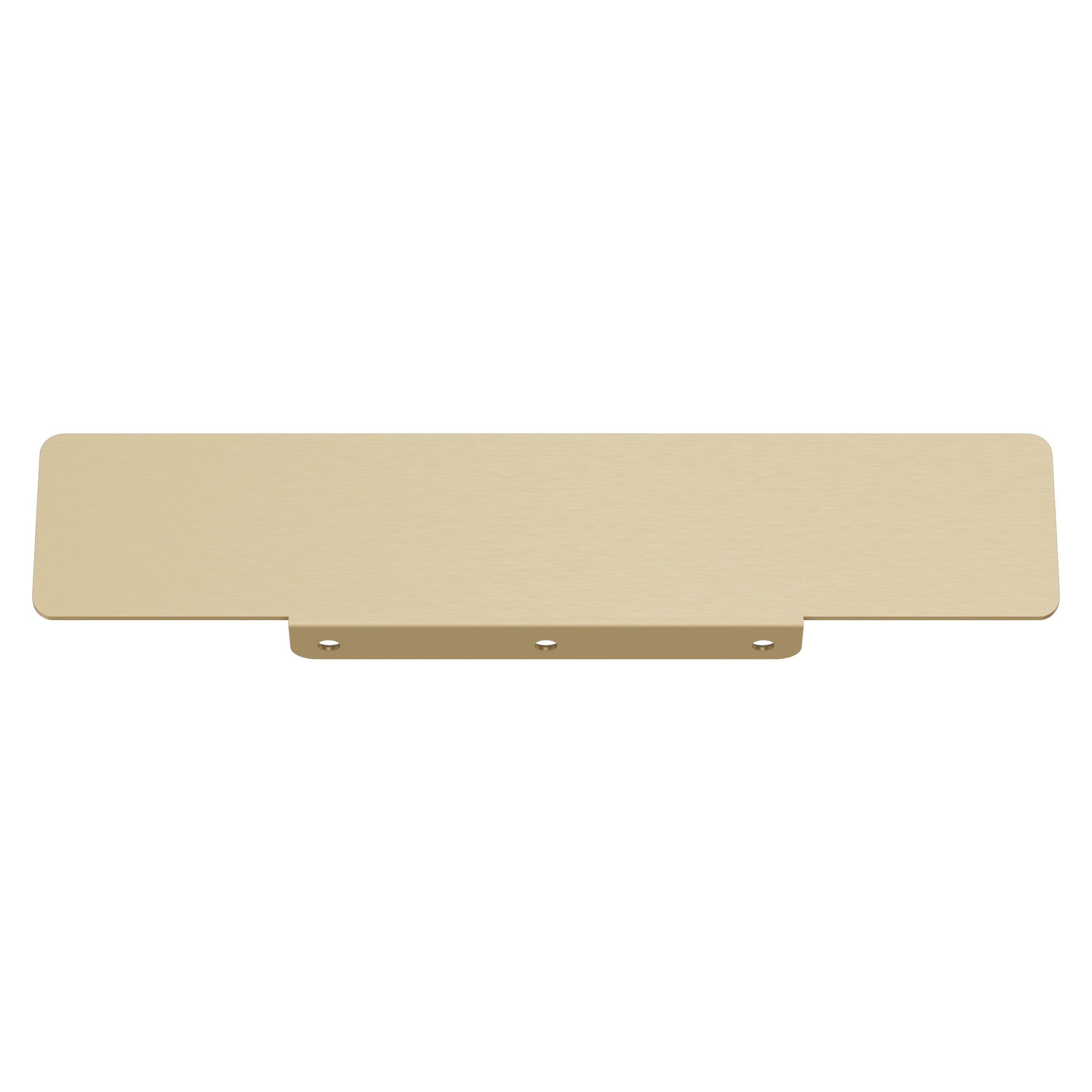 Large Shower Shelf - Brushed Brass