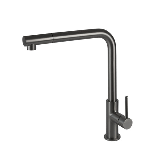 Haven Laundry Pull Out Mixer - Gun Metal Brushed