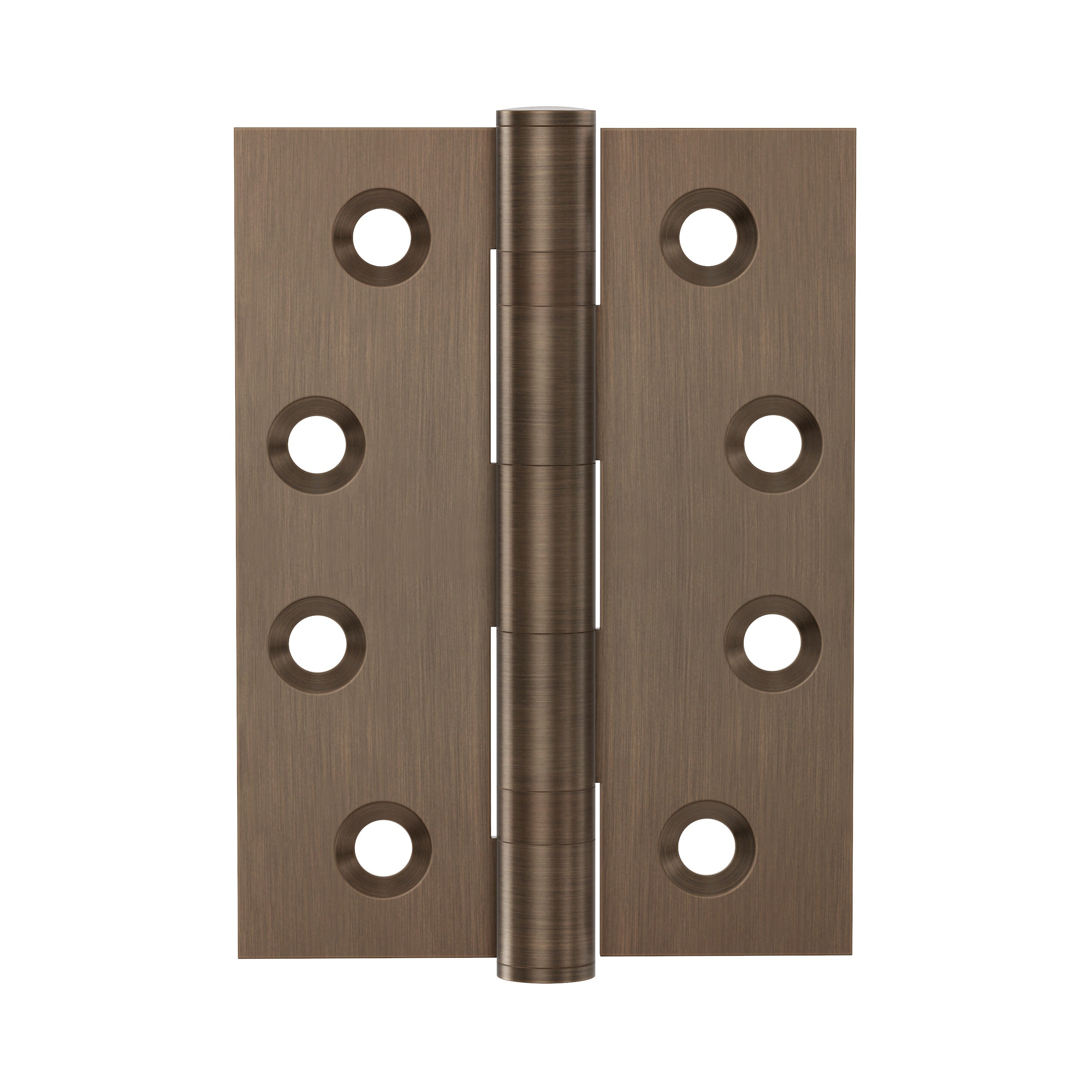 Lombardy Ball Bearing Door Hinges (Pair) – Antique Brass