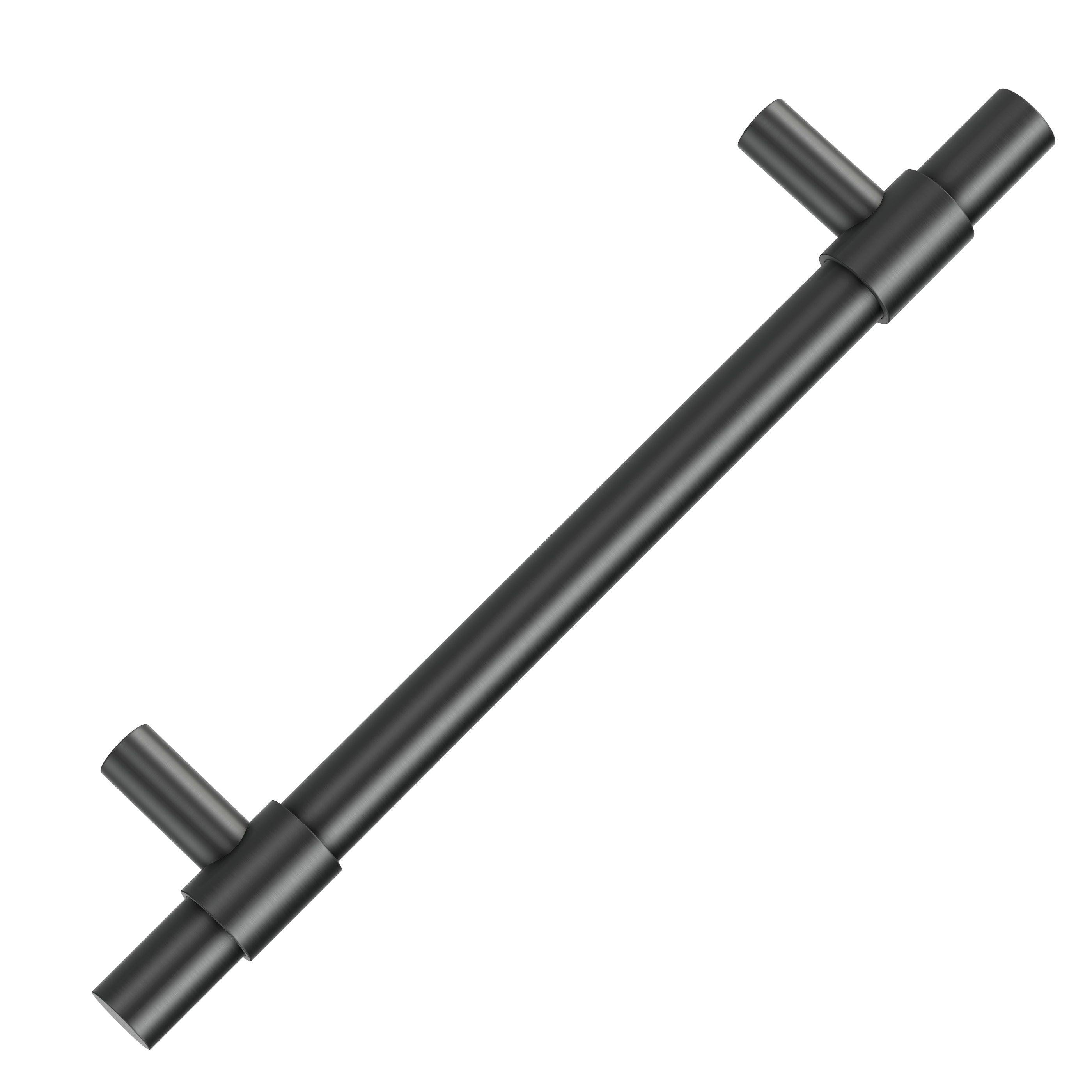 Lombardy Cabinetry Pull Handle 200mm - Gun Metal Brushed
