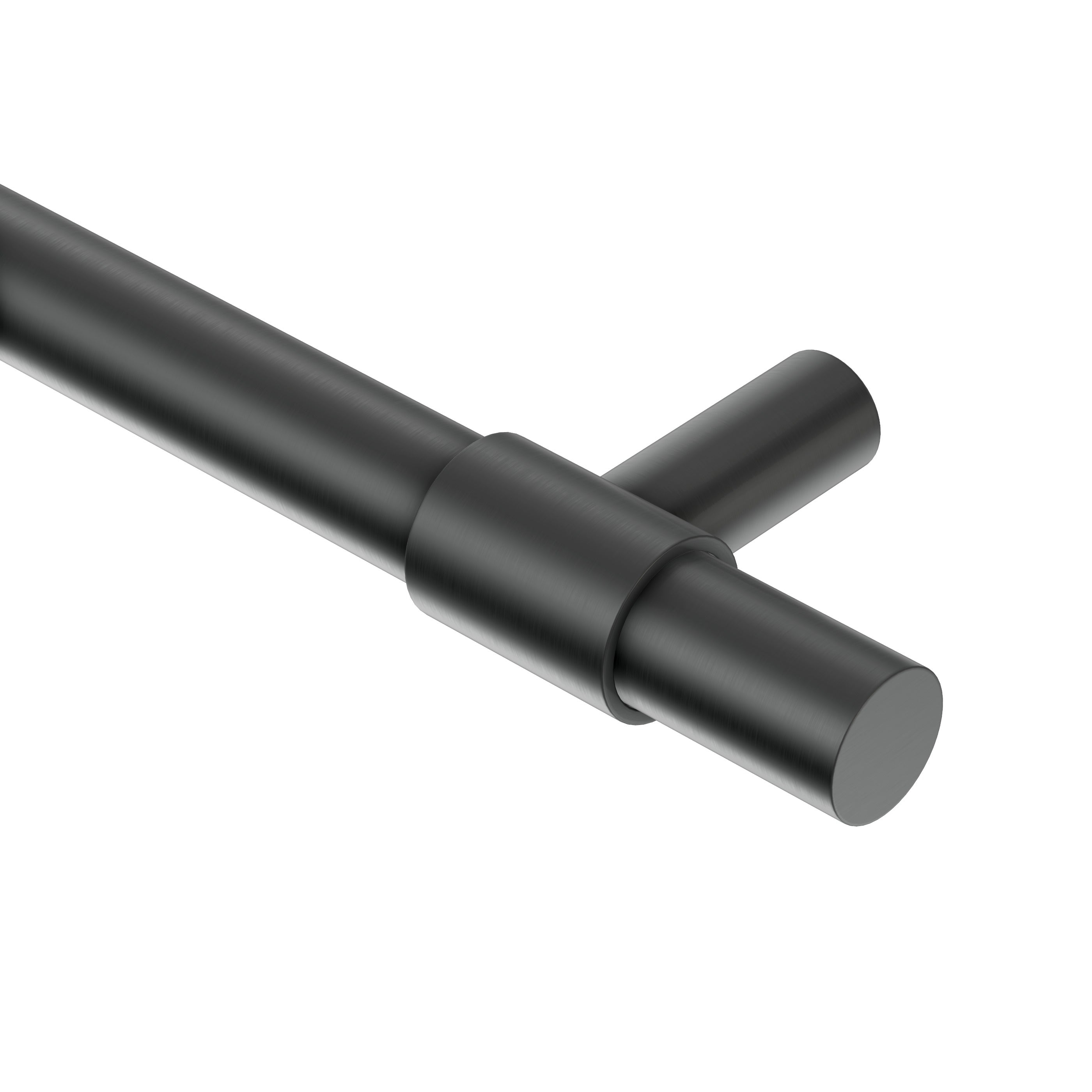 Lombardy Cabinetry Pull Handle 200mm - Gun Metal Brushed