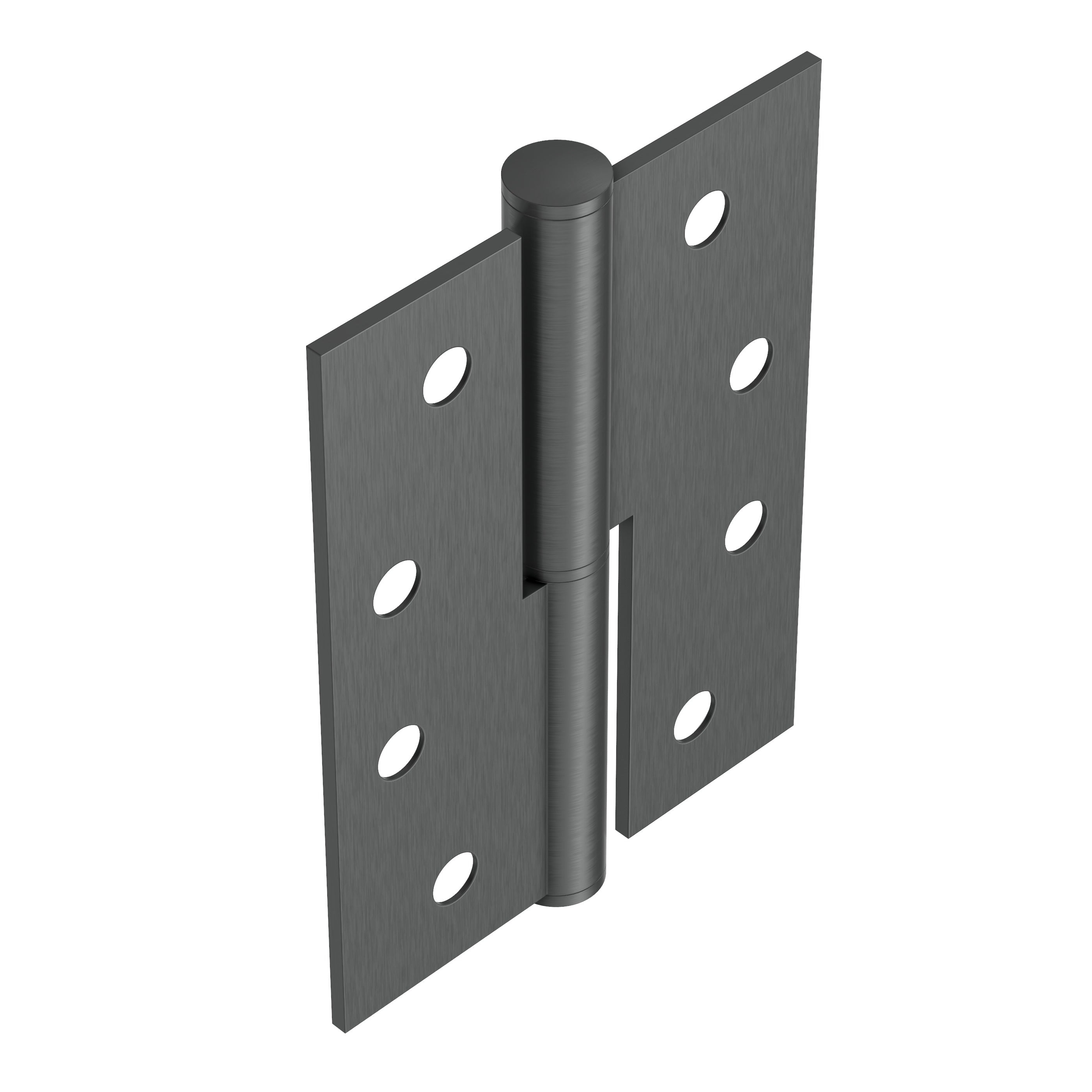 Lombardy Lift Off Left Hand Hinge (Pair) – Gun Metal Brushed