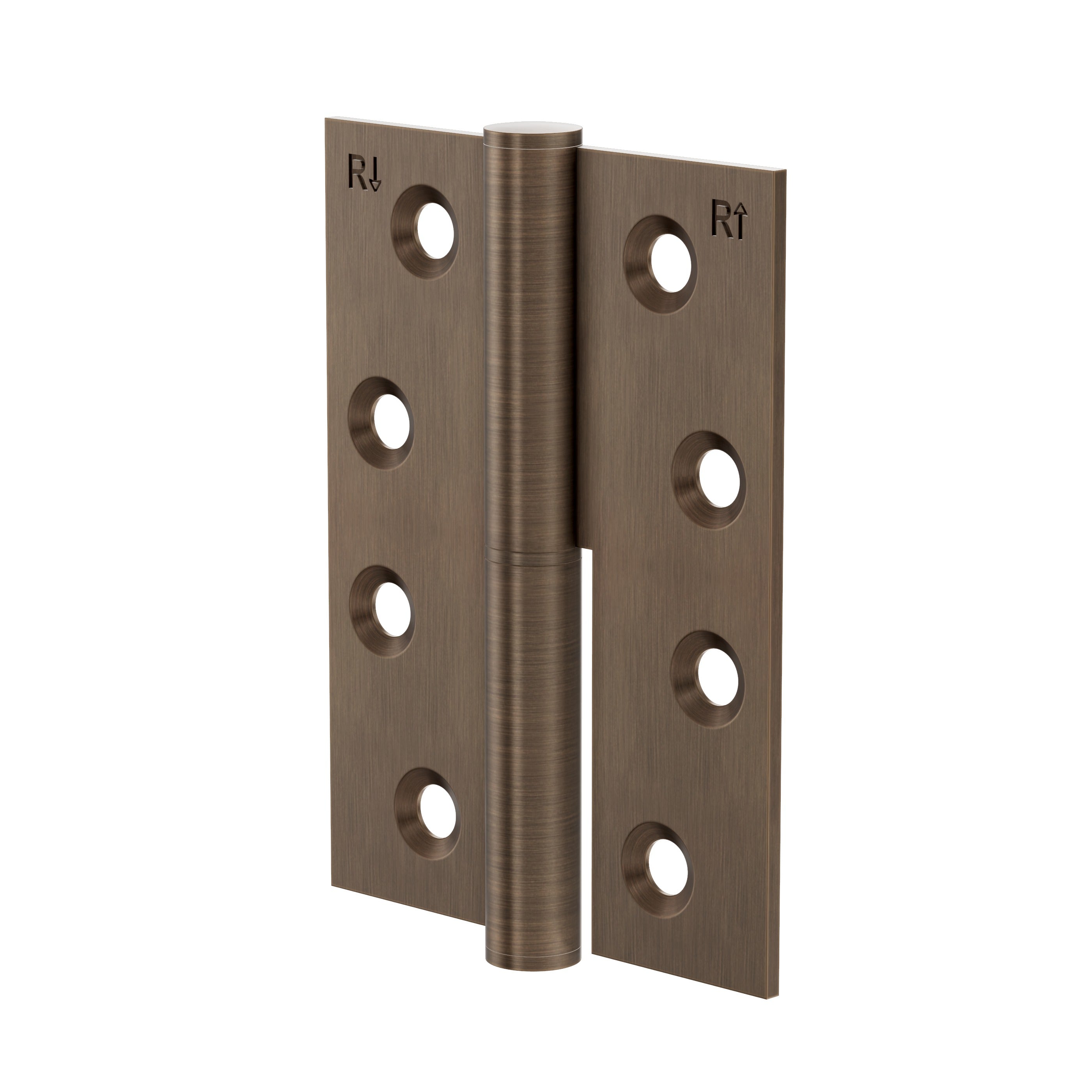 Lombardy Lift Off Right Hand Hinge (Pair) – Antique Brass
