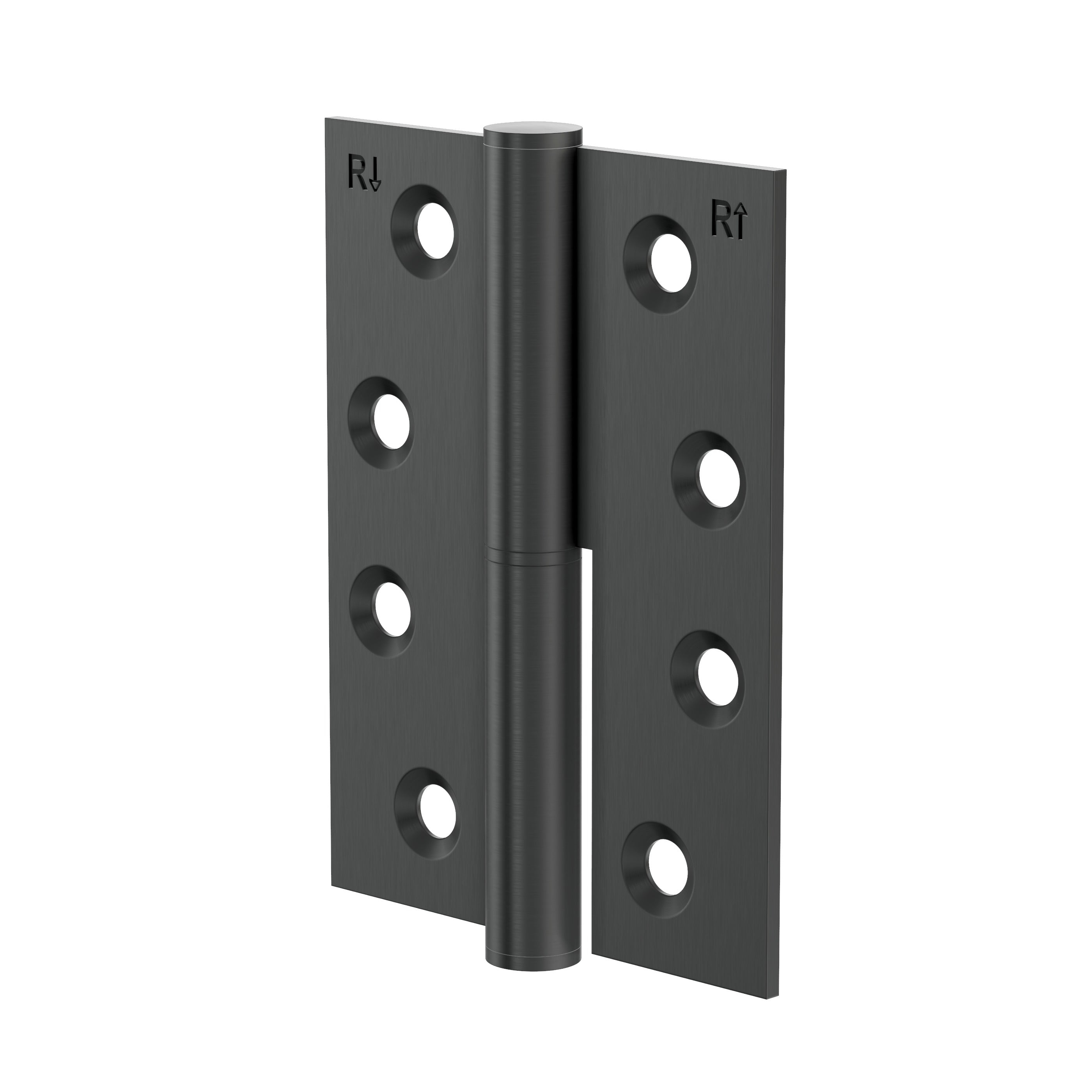 Lombardy Lift Off Right Hand Hinge (Pair) – Gun Metal Brushed