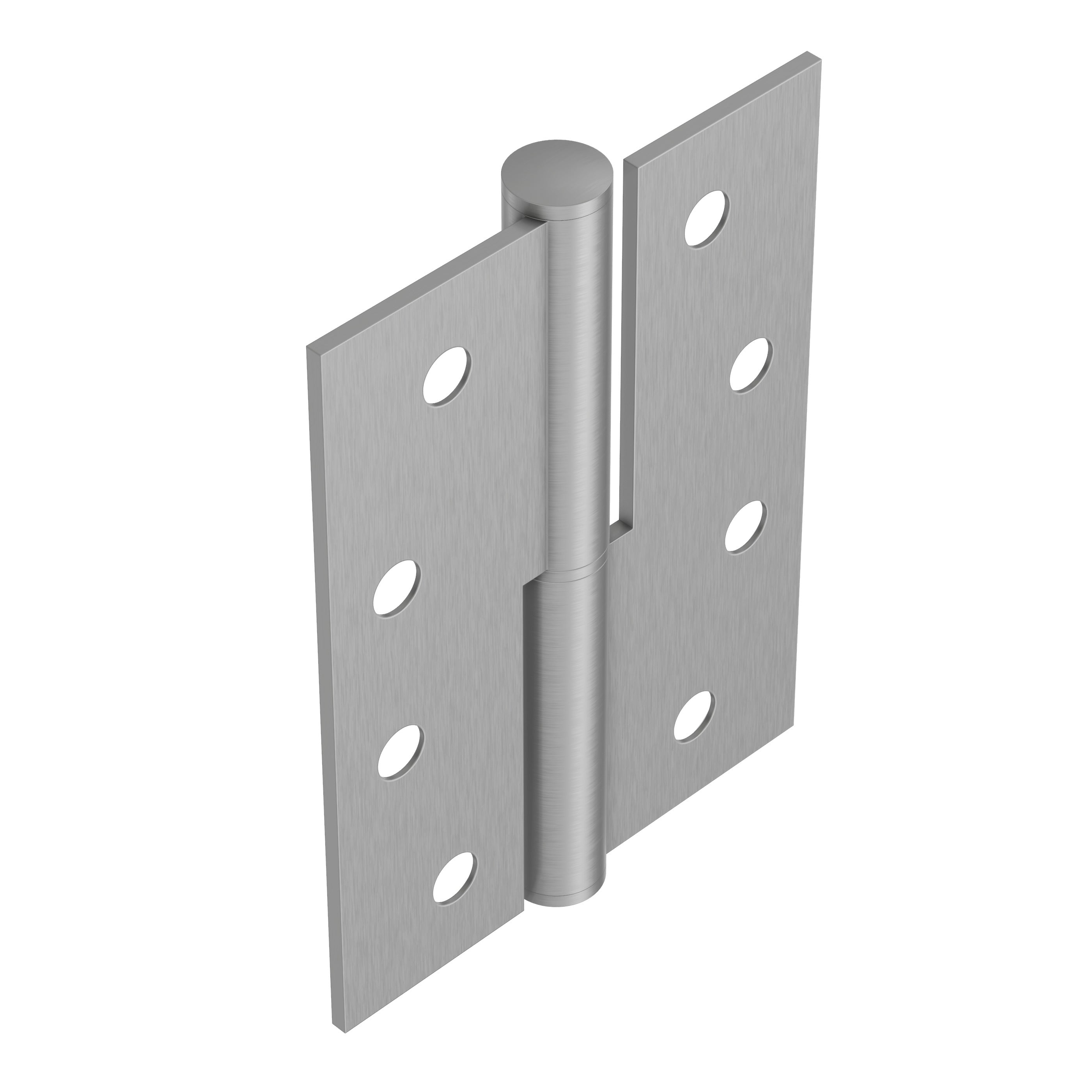 Lombardy Lift Off Right Hand Hinge (Pair) – Brushed Nickel