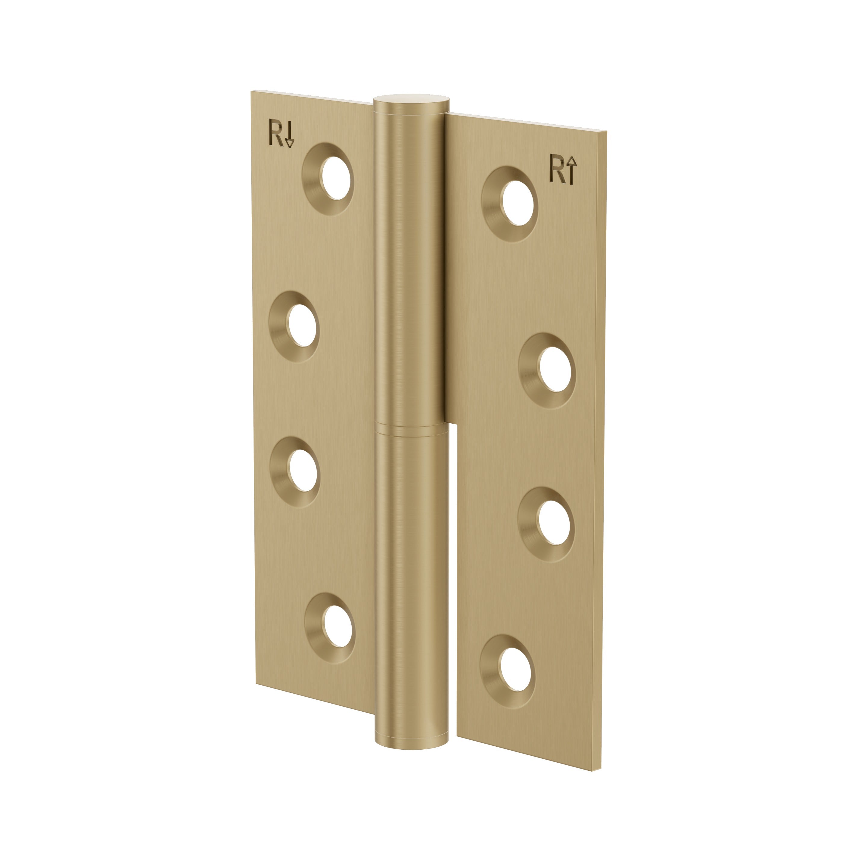 Lombardy Lift Off Right Hand Hinge (Pair) – Brushed Brass