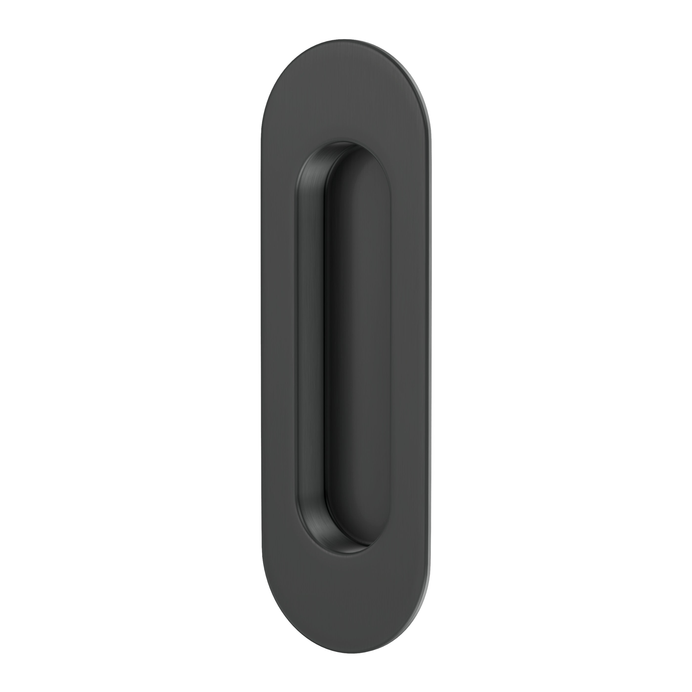 Lombardy Sliding Door Flush Pull – Gun Metal Brushed