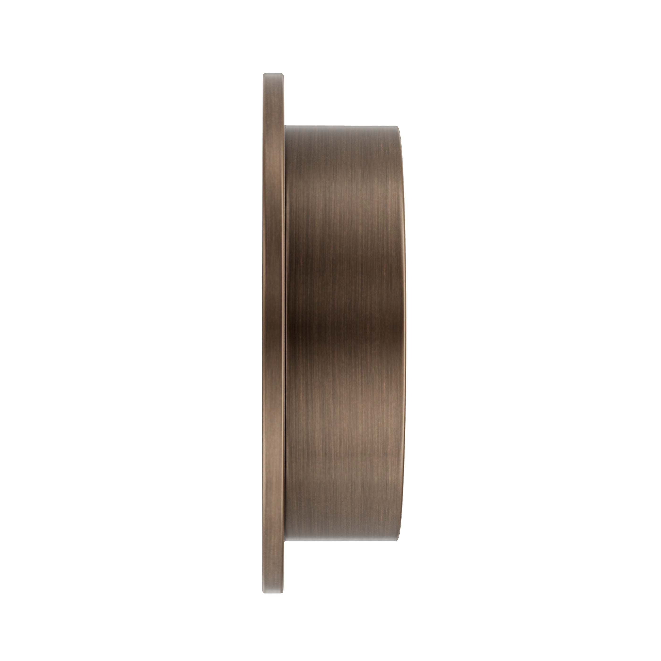 Lombardy Sliding Door Round Flush Pull – Antique Brass